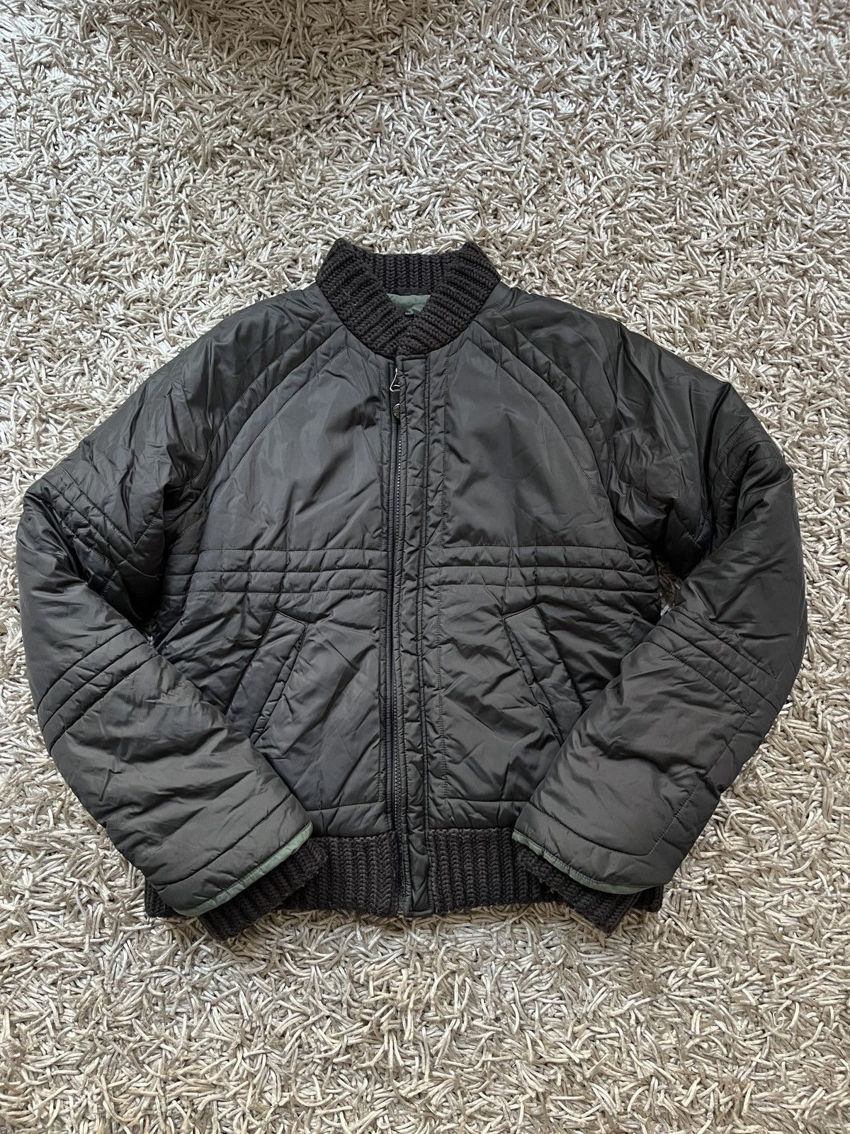Diesel Khaki Brown Bomber Jacket