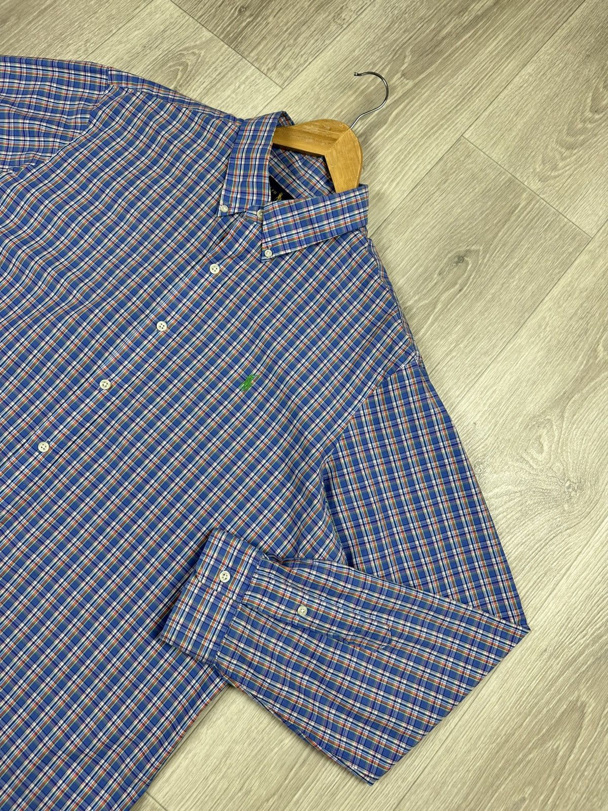 Polo Ralph Lauren Vintage Polo Ralph Lauren Checkered Shirt Button Ups Size XL Size US XL / EU 56 / 4 - 2 Thumbnail