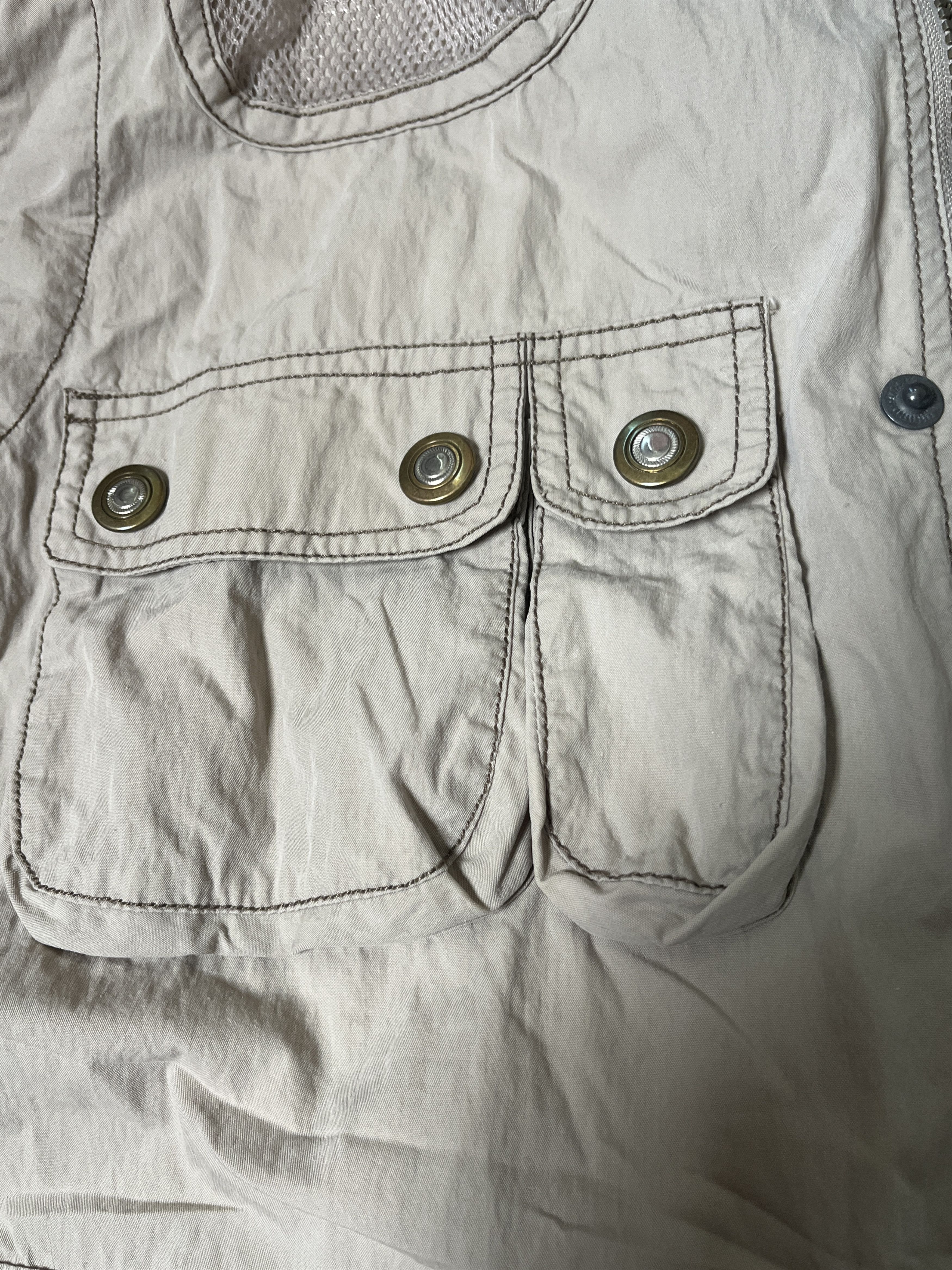 Other Vintage Rodeo C&A Tactical Utility Vest XL Khaki Workwear Size US XL / EU 56 / 4 - 5 Thumbnail