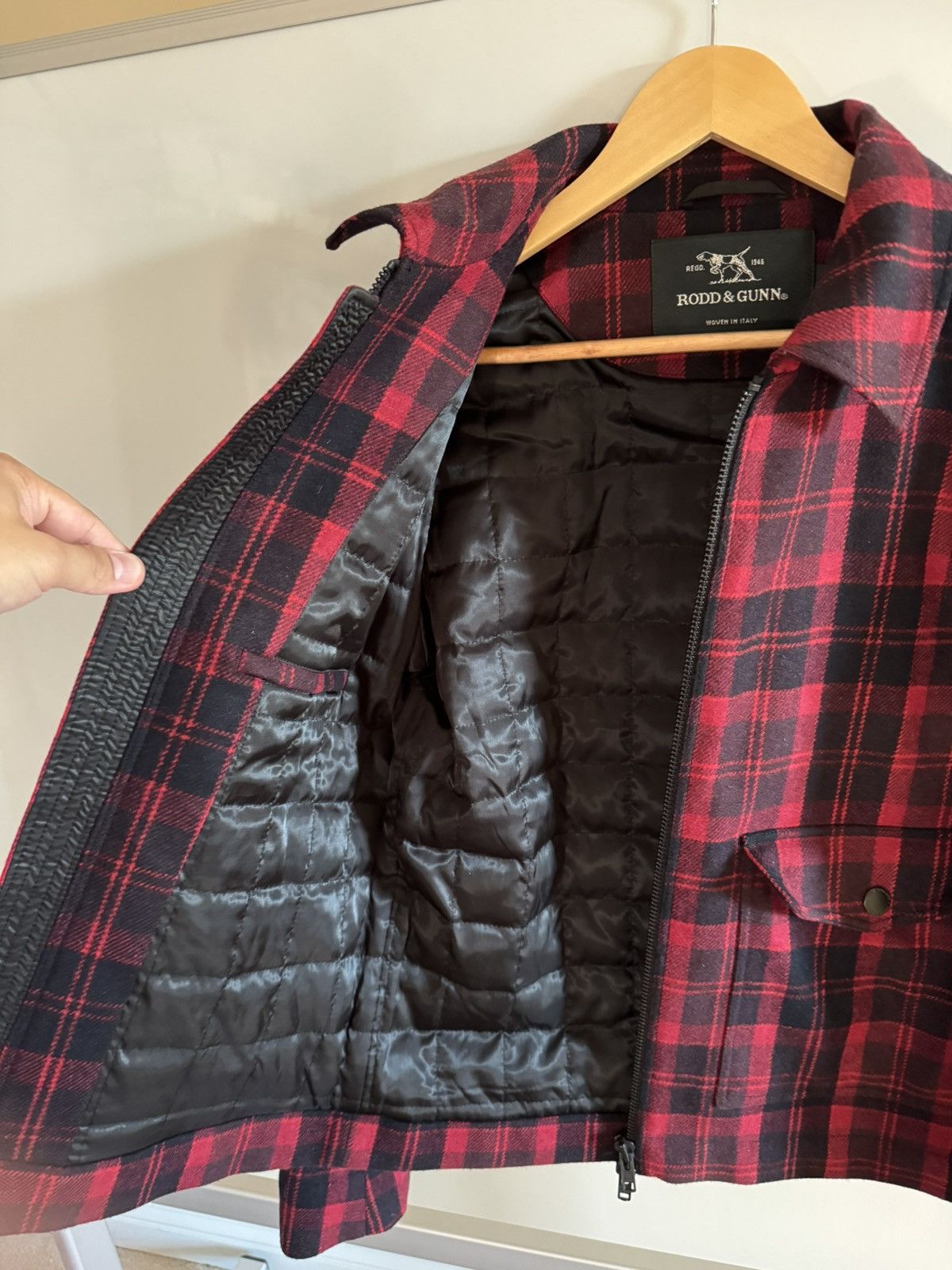 Rodd & Gunn Woodend Beach Plaid Jacket - S