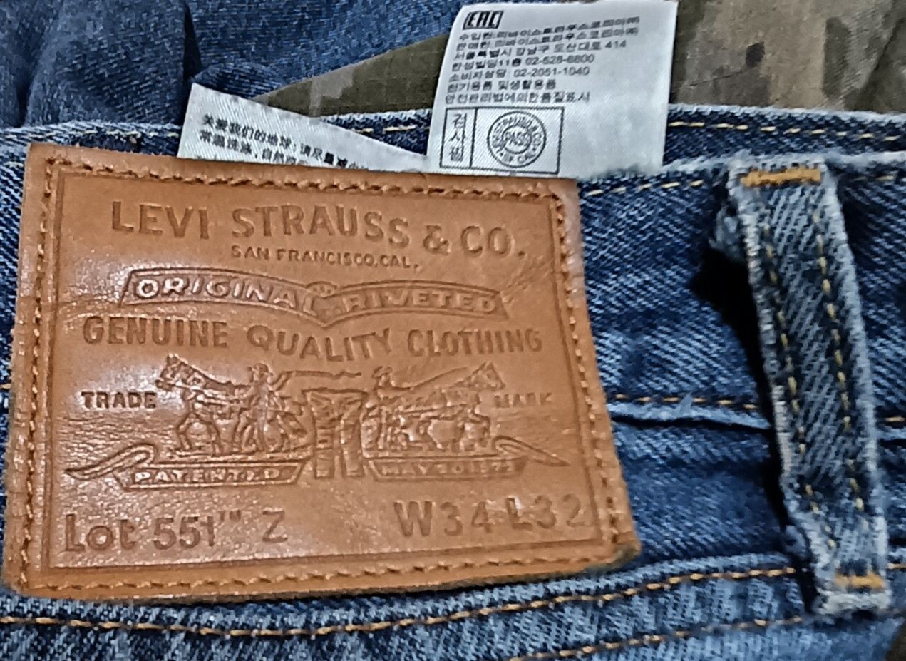 Japanese Brand × Levi's LEVIS PREMIUM 551Z BIG E NON-SELVEDGE JEANS Size US 34 / EU 50 - 2 Thumbnail