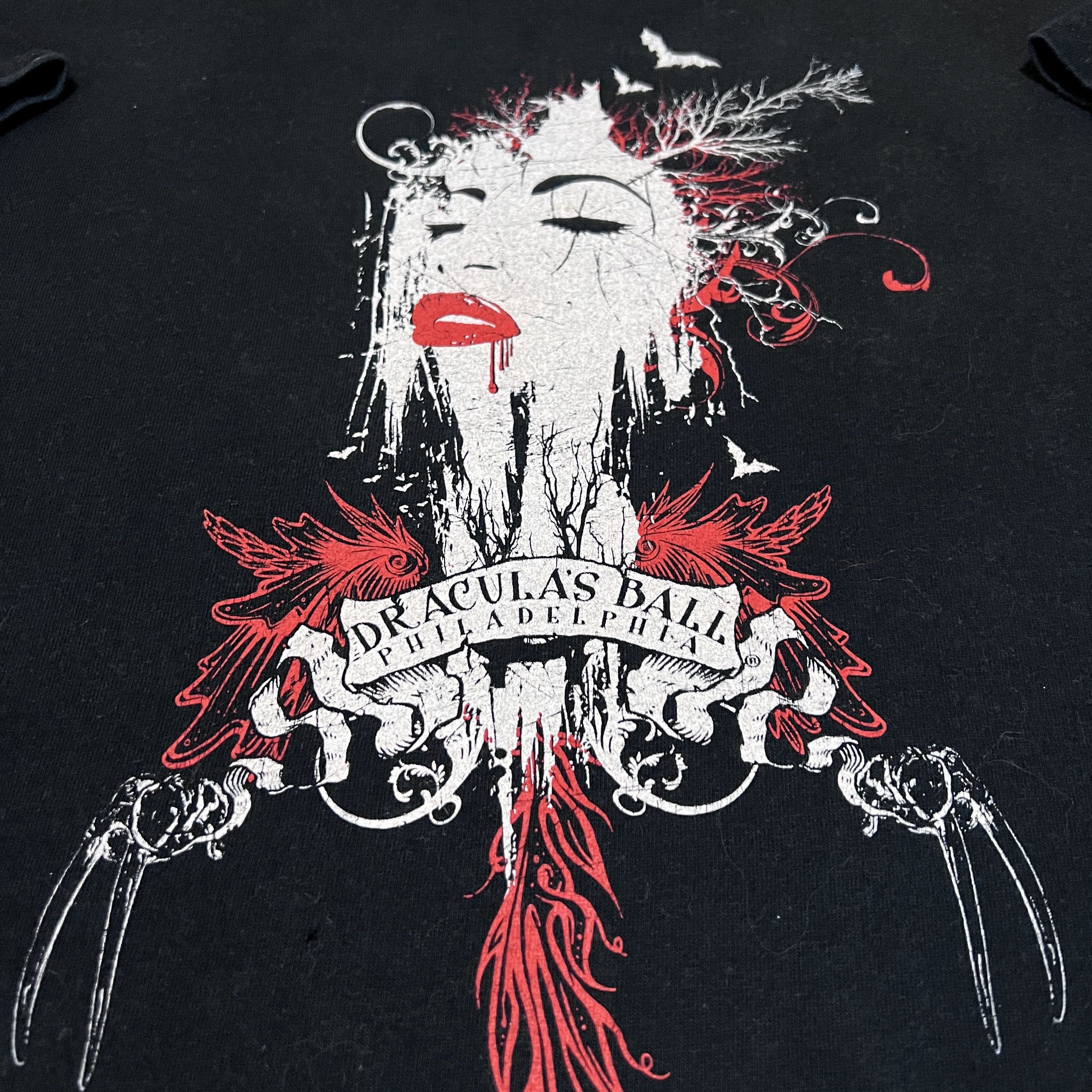 Seditionaries × Vintage Vintage Y2K Dracula’s Ball Philadelphia Promo Tee 2XL Size US XXL / EU 58 / 5 - 3 Thumbnail