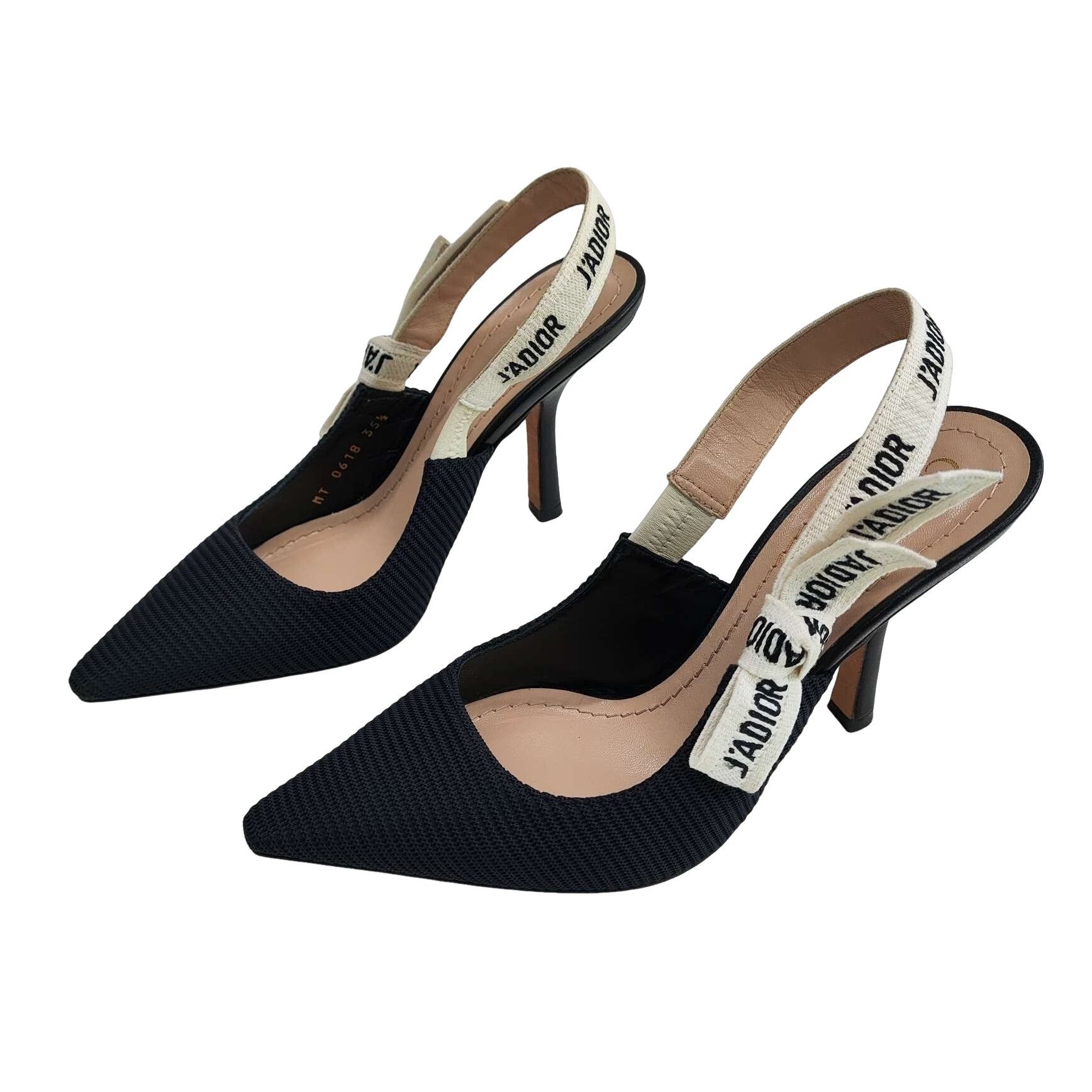 Dior Dior J'Adior Ribbon Slingback Heels Size 35.5 Size US 5.5 / IT 35.5 - 1 Thumbnail