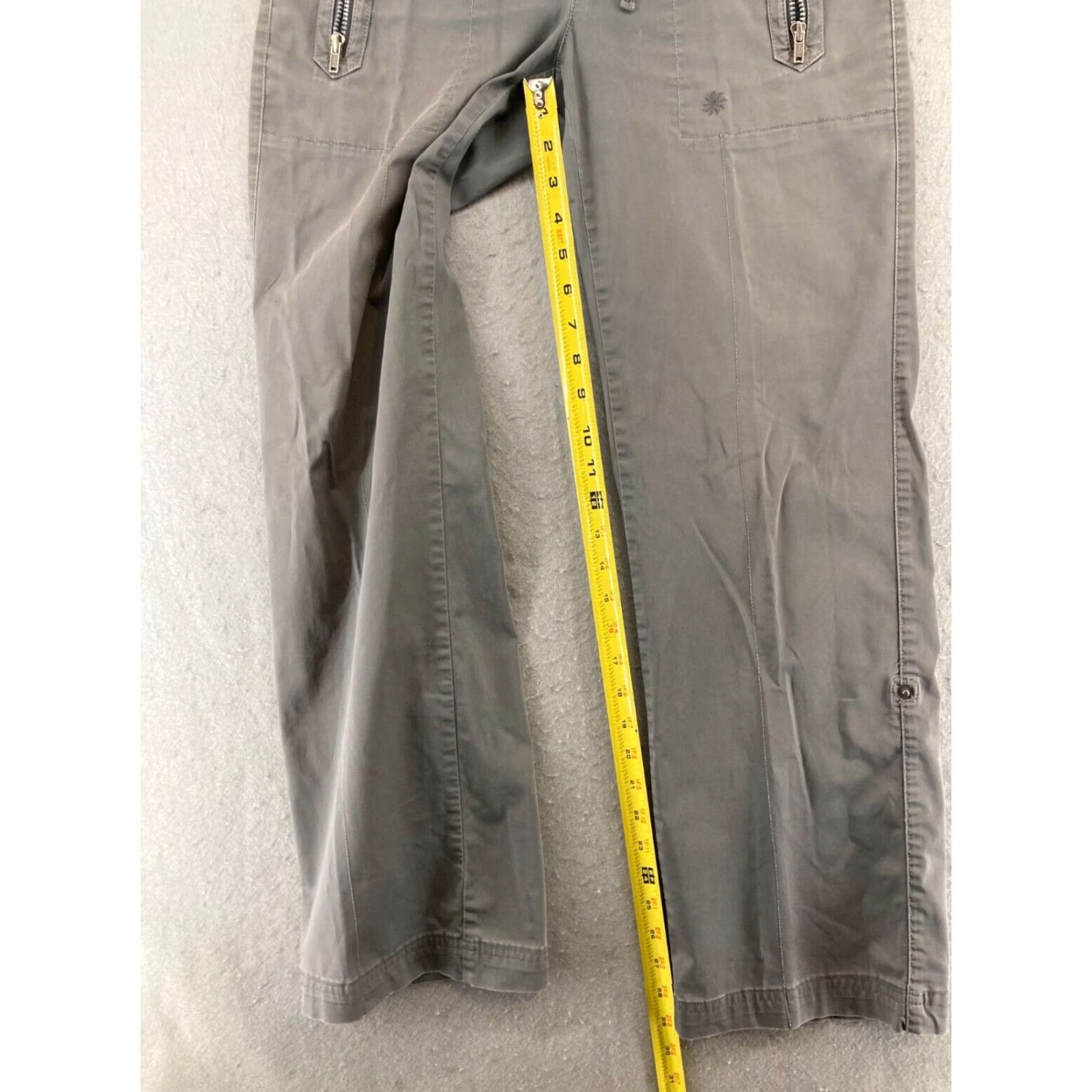 Athleta Athleta Pants Women's 29 Gray Relaxed Wide-Leg Convertible Outdoor Shirt? Size 29" - 5 Thumbnail
