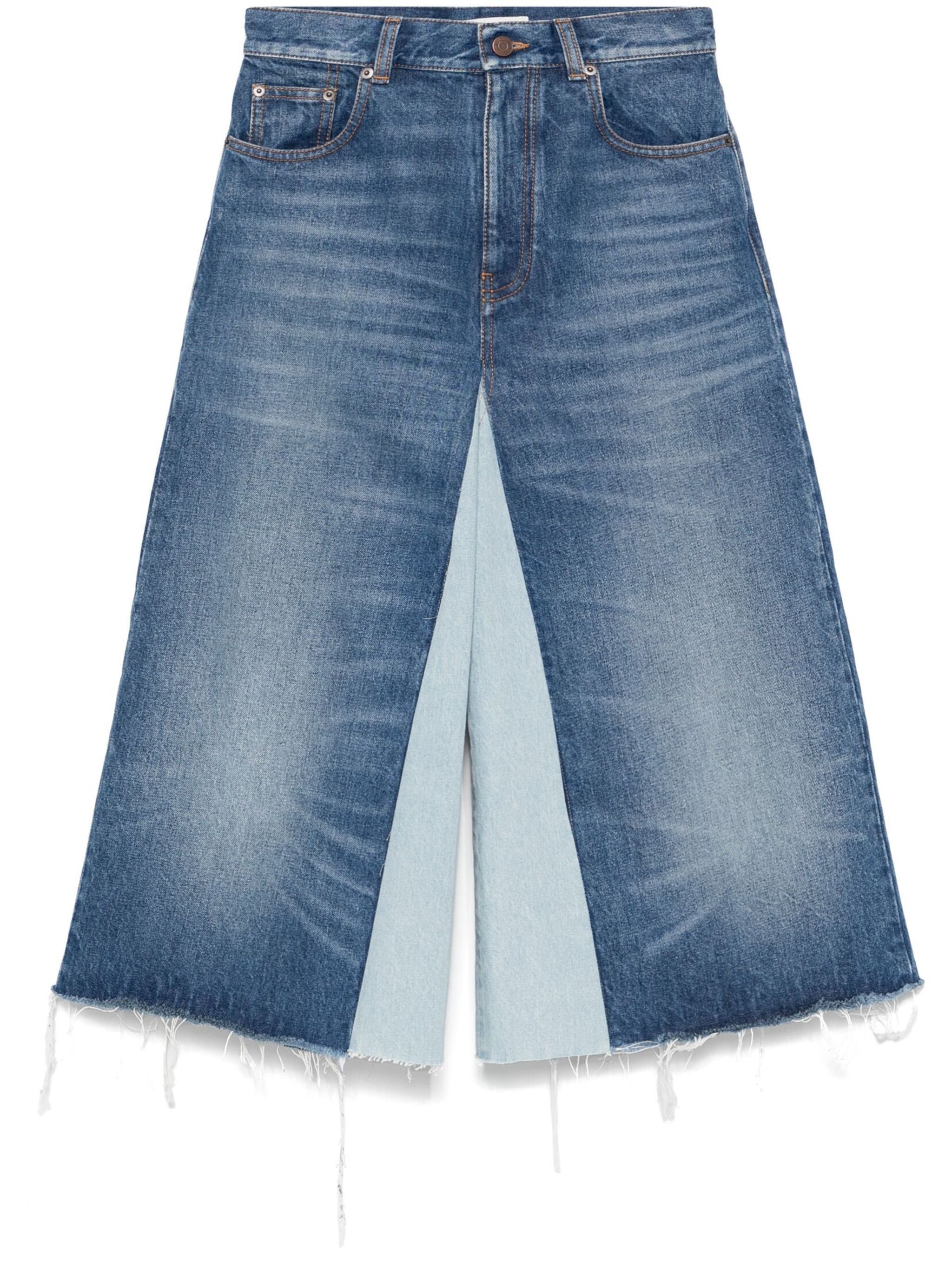 Chloe DENIM MIDI SKIRT Size 30" / US 8 / IT 44 - 1 Thumbnail