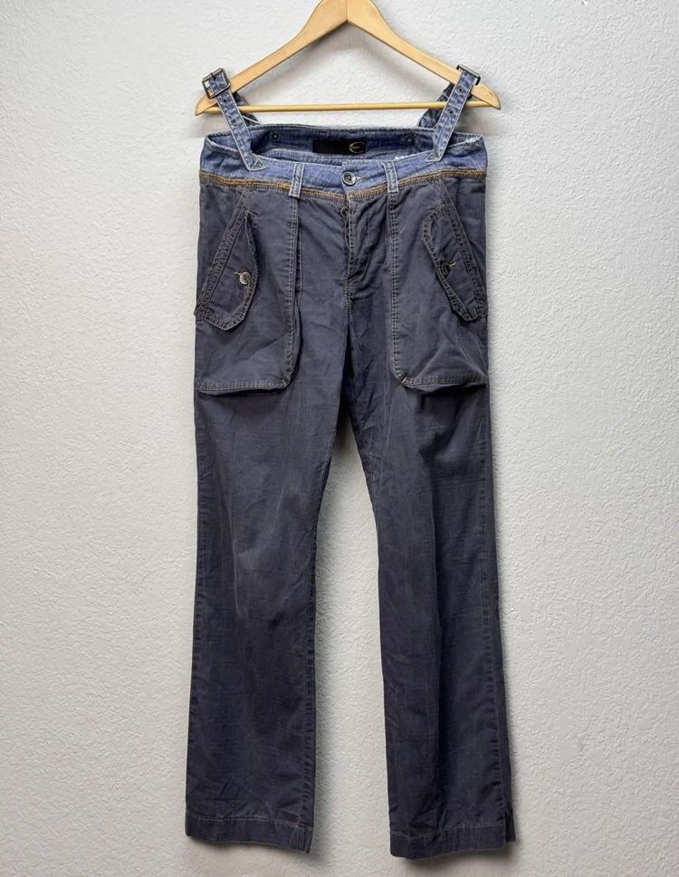 Just Cavalli Vintage Baggy Just Cavalli Distressed Punk Jeans Pocket Size US 31 - 3 Thumbnail