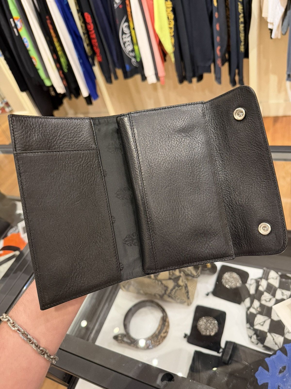 Chrome Hearts Chrome Hearts Wave Wallet Size ONE SIZE - 7 Thumbnail