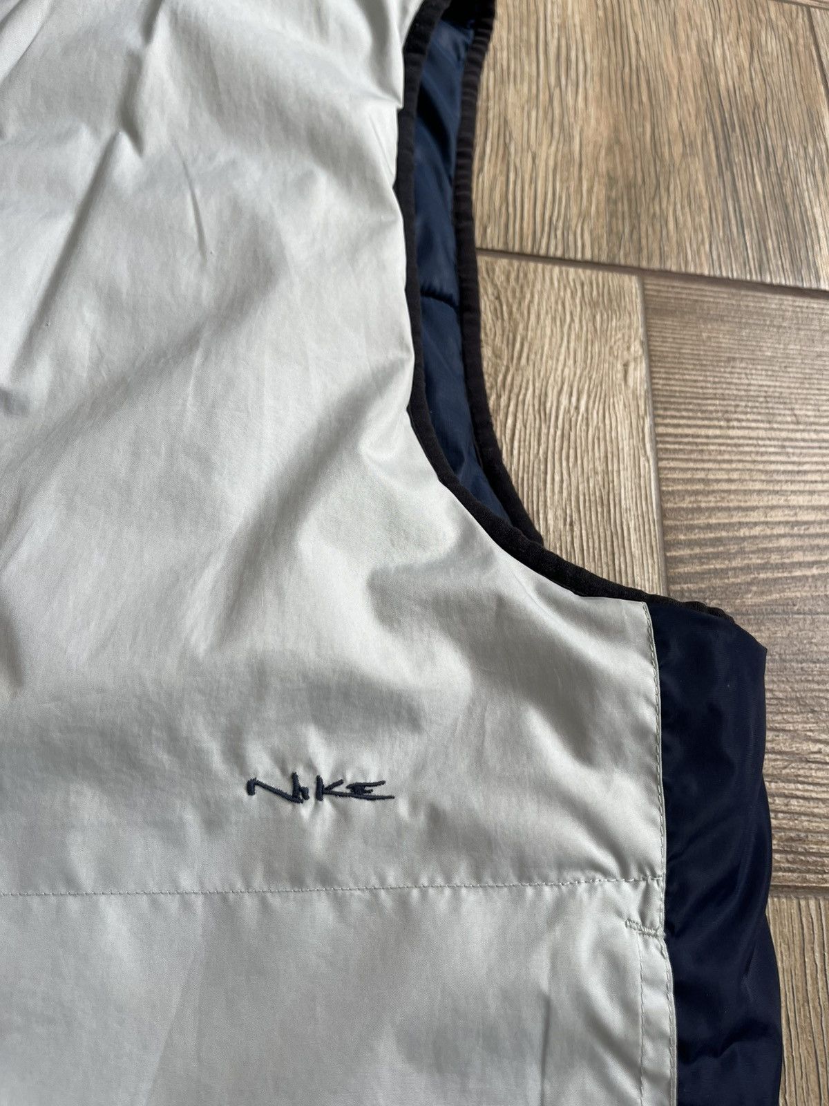 Nike Nike vintage y2k blue quilted puffer down vest gilet swoosh Size US M / EU 48-50 / 2 - 14 Thumbnail