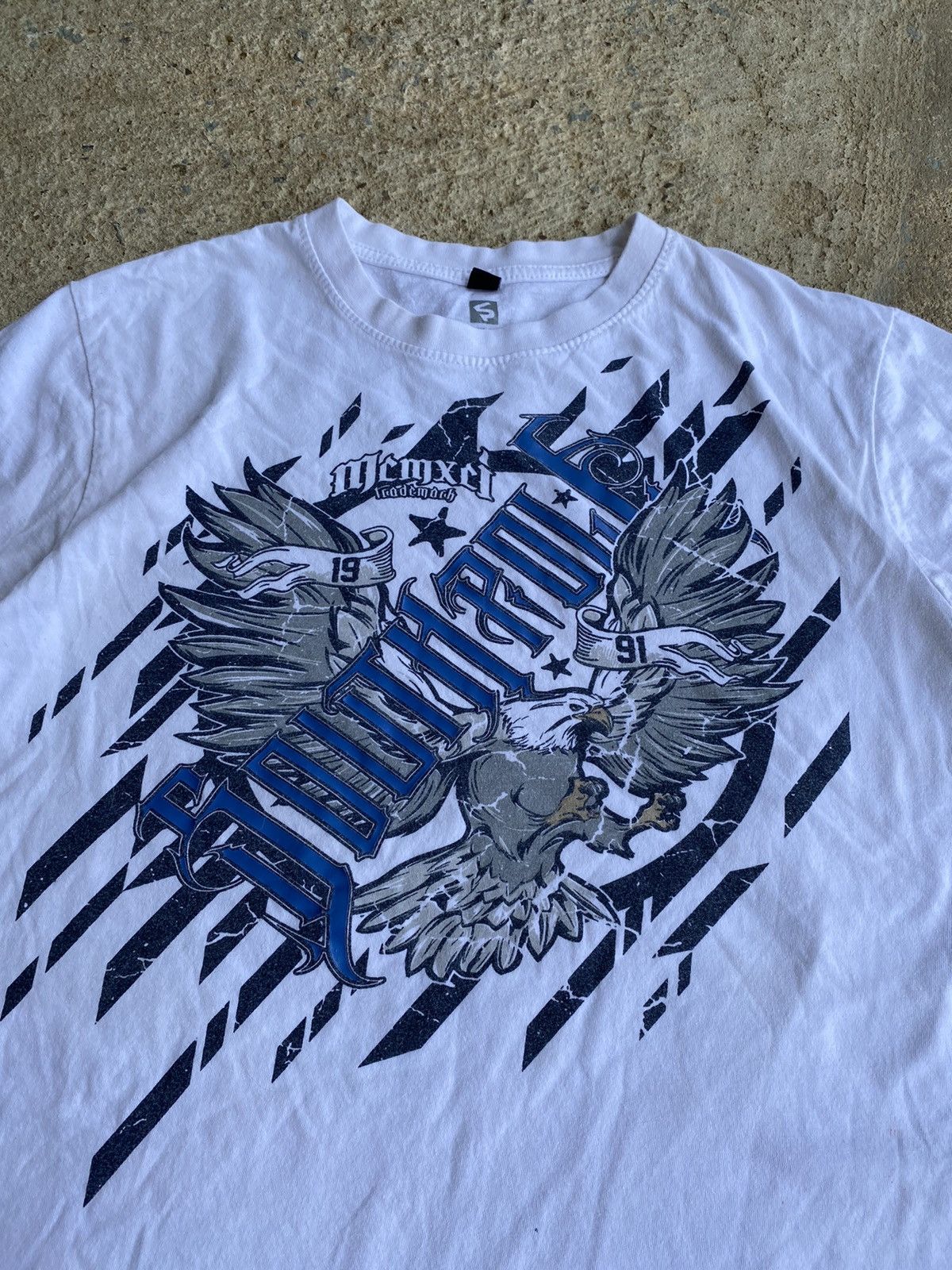 Japanese Brand × Southpole × Vintage Vintage Y2K South Pole White Eagle Essential Shirt Size US M / EU 48-50 / 2 - 2 Thumbnail