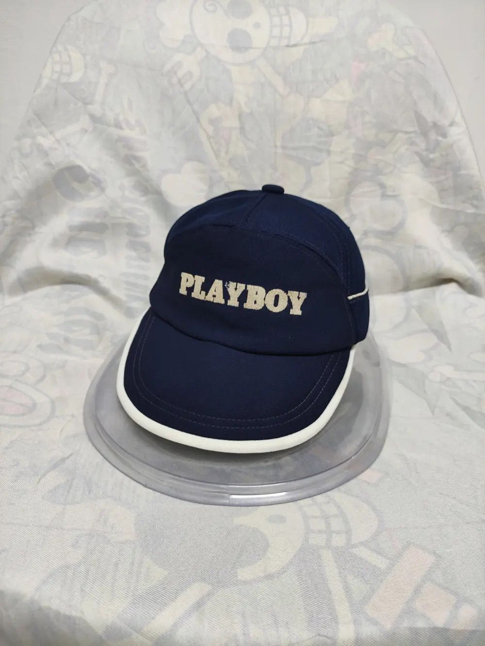 Playboy × Vintage PLAYBOY SPELLOUT VINTAGE 7 PANEL CAP Size ONE SIZE - 9 Thumbnail
