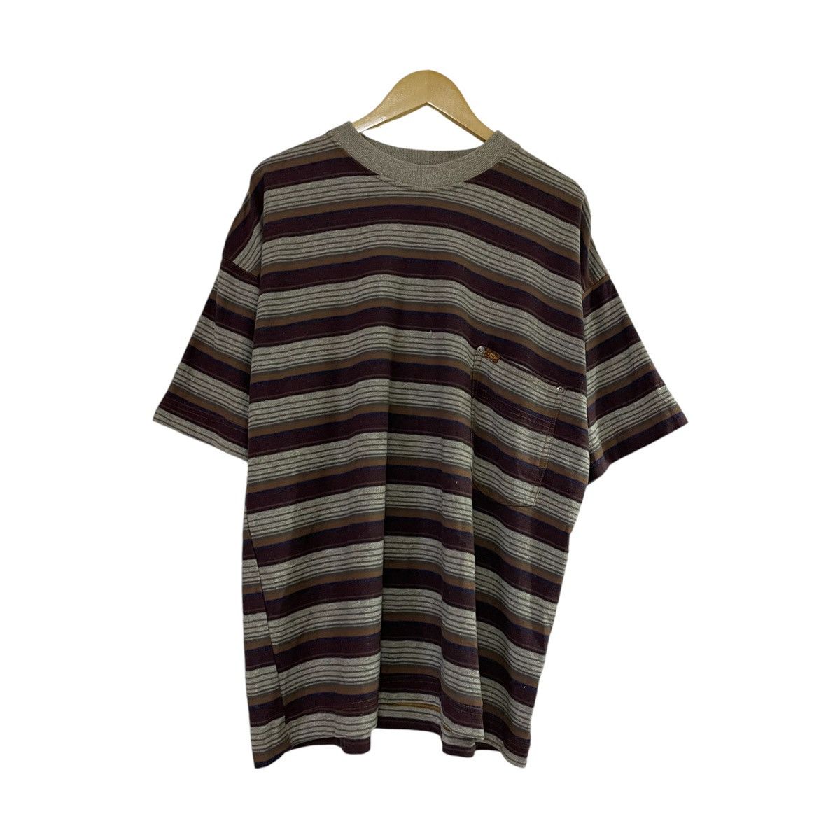 Quicksilver × Quiksilver Vintage 90’s Rare Surf Quicksilver QSB Stripe Single Pocket Size US XL / EU 56 / 4 - 2 Thumbnail