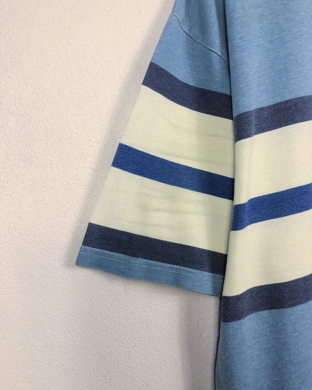Bugle Boy × Vintage Rare Vintage Bugle Boy Stripes Tee Size US M / EU 48-50 / 2 - 5 Thumbnail