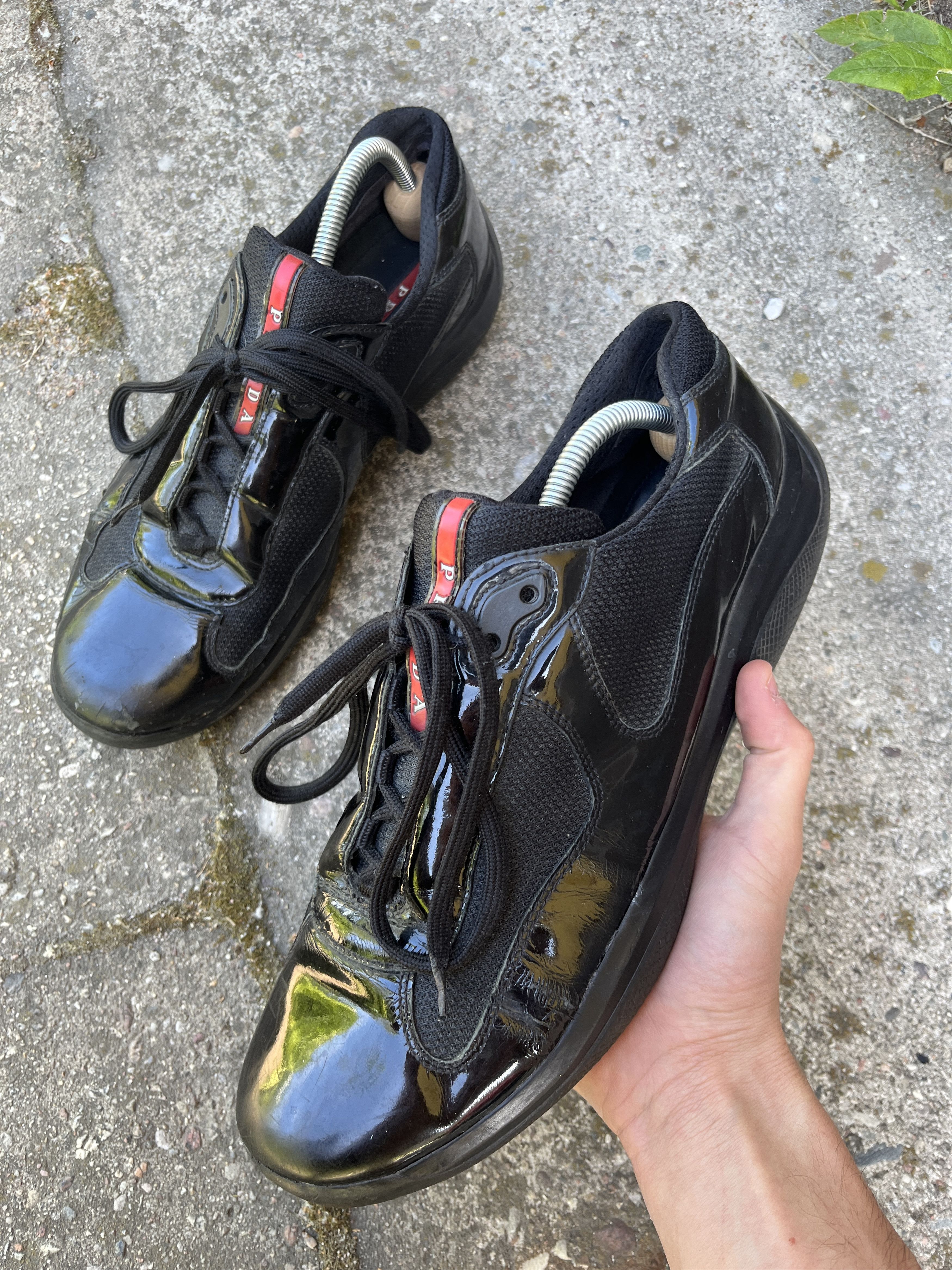 Prada prada americas cup OG version patent shoes Size US 12 / EU 45 - 3 Thumbnail