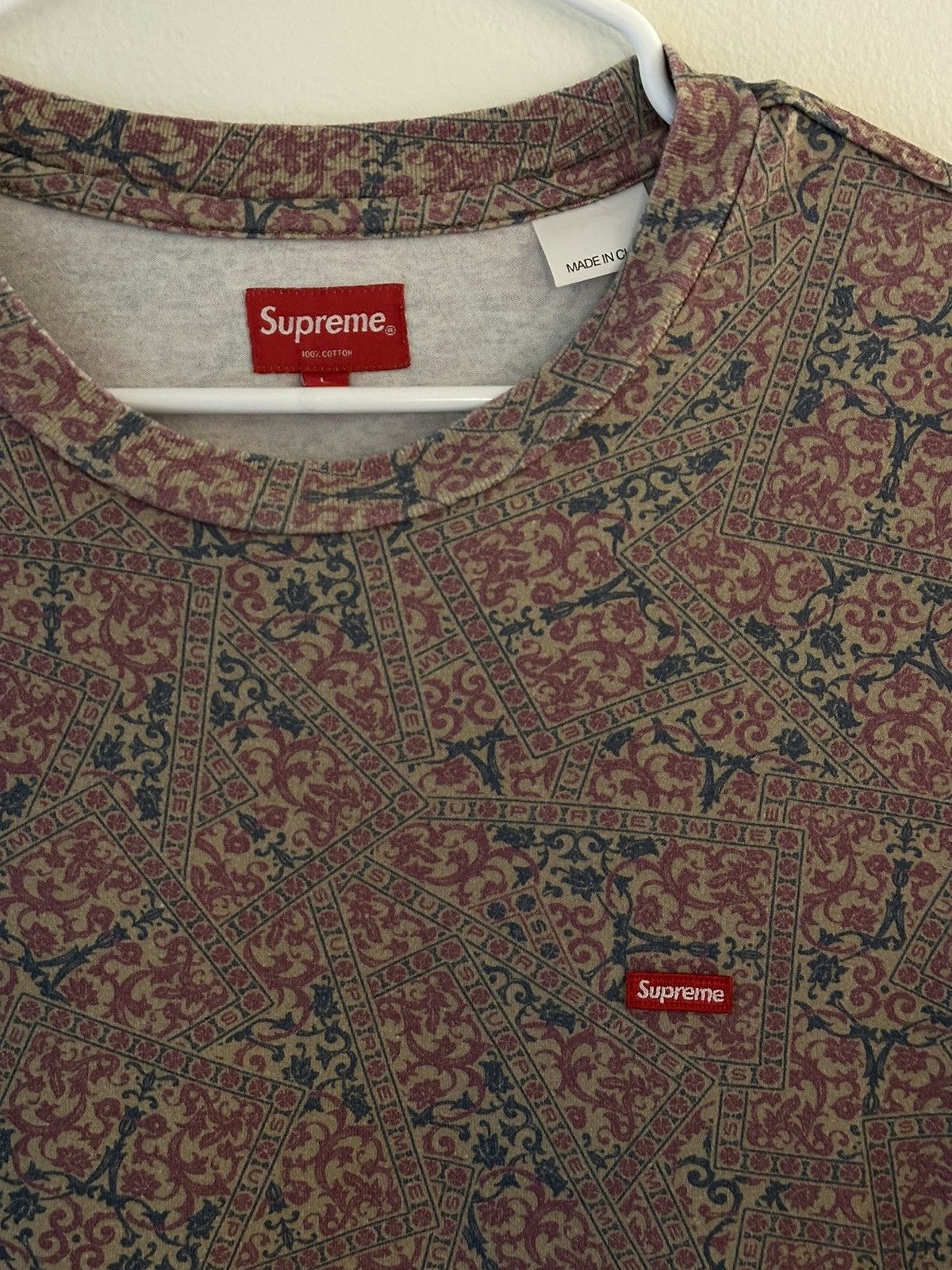 Supreme Supreme Small Box Logo Tee Size US L / EU 52-54 / 3 - 2 Thumbnail