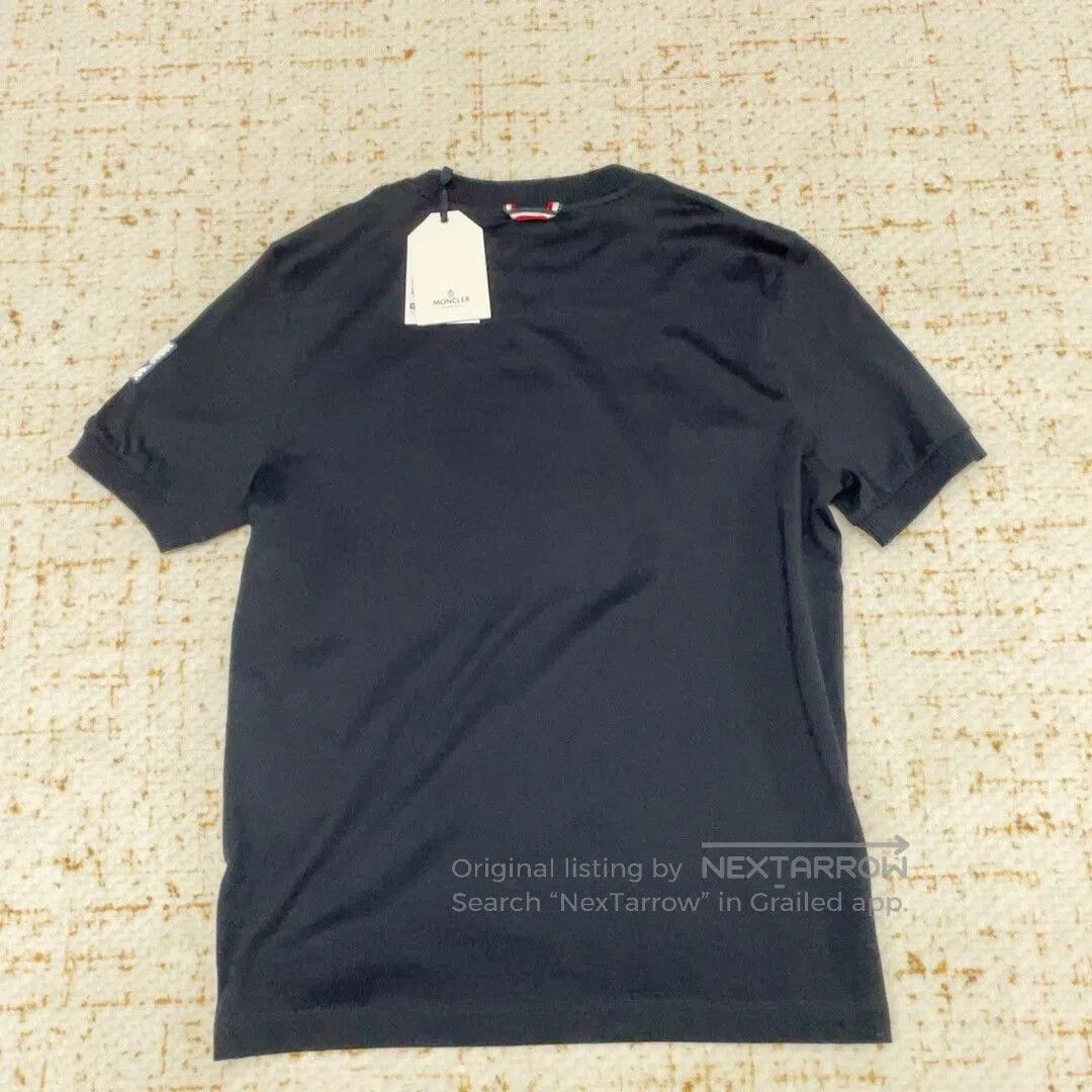 Moncler Gamme Bleu Moncler GAMME BLEU Thom Browne Short Sleeve T. Size US M / EU 48-50 / 2 - 2 Thumbnail