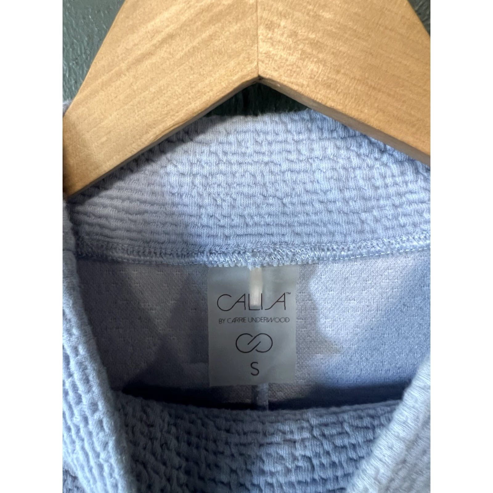 Vintage CALIA Womens Blue Long Sleeve Mock Neck Pullover Sweatshirt Sweatshirt Size Small S Long Sleeve Pullover Mock Neck Womens Blue CALIA Size S / US 4 / IT 40 - 3 Thumbnail