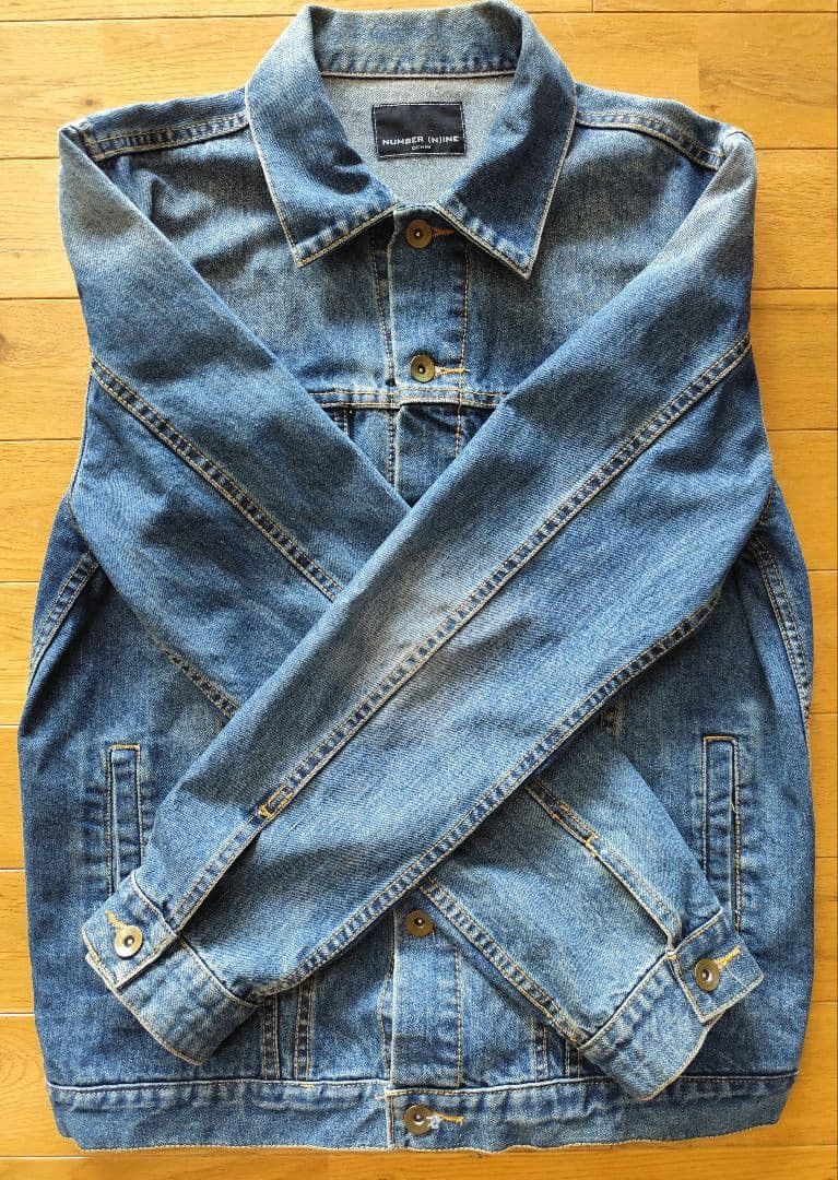 Number (N)ine Number (N)ine Denim Jacket Size US L / EU 52-54 / 3 - 3 Thumbnail