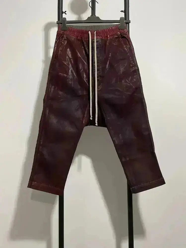 Rick Owens Sz XS Rick Owens Drkshdw Waxed Shorts-2507 Size US 30 / EU 46 - 5 Thumbnail