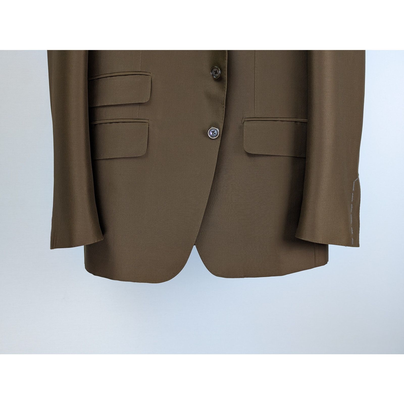Tom Ford o1rshd1 Men's Suits Blazer Pants in Brown Size US L / EU 52-54 / 3 - 4 Thumbnail