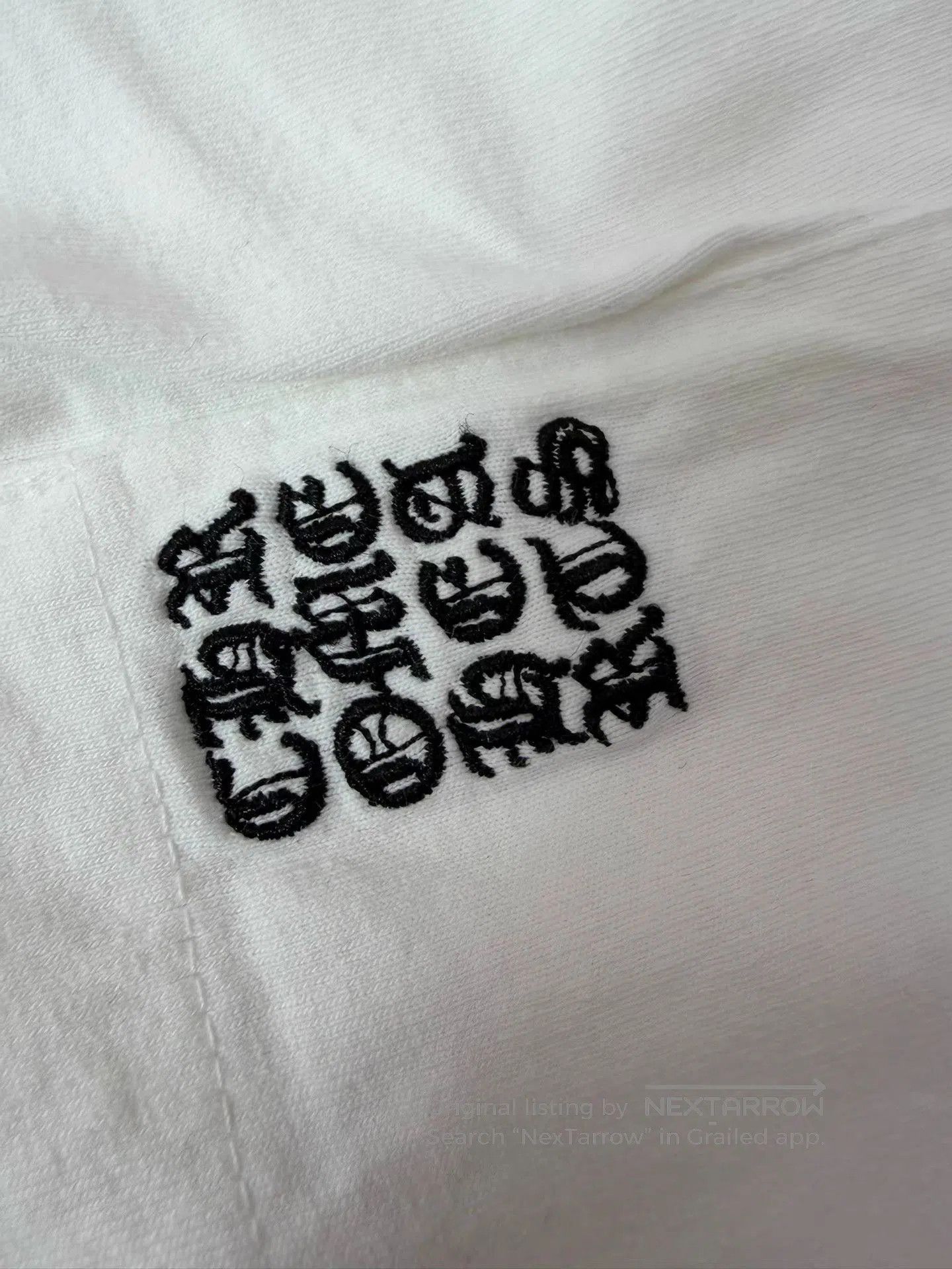 Chrome Hearts White Short Sleeve Pocket T. Size US XL / EU 56 / 4 - 3 Thumbnail