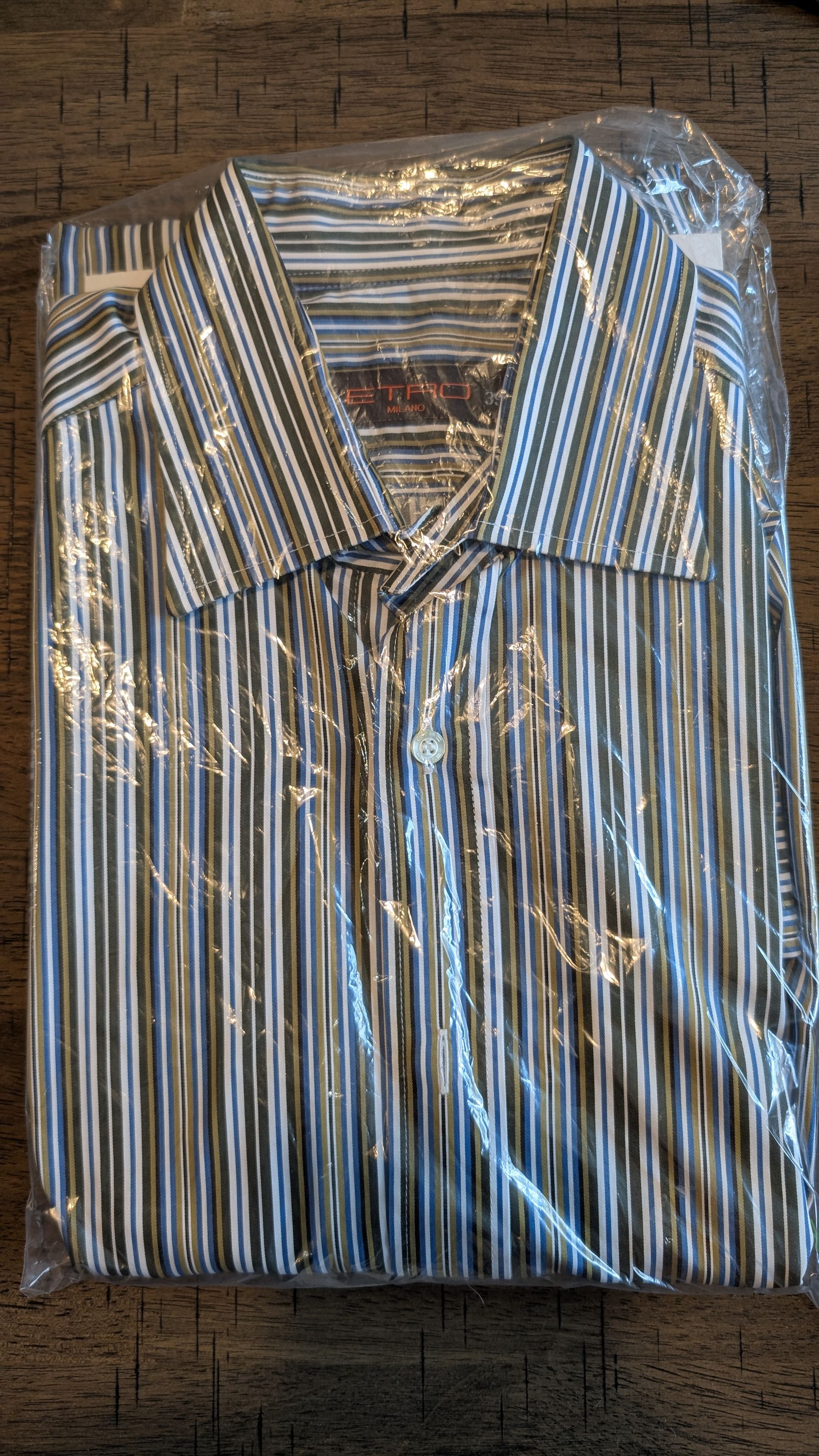 Etro Etro Multicolor Striped Button Down Shirt Italian Size 39 Size US S / EU 44-46 / 1 - 3 Thumbnail