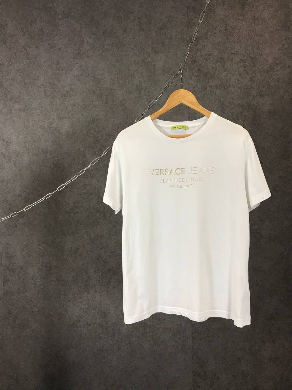 Versace Jeans Couture Versace Jeans Couture designer luxury center logo tee Size US M / EU 48-50 / 2 - 1 Thumbnail