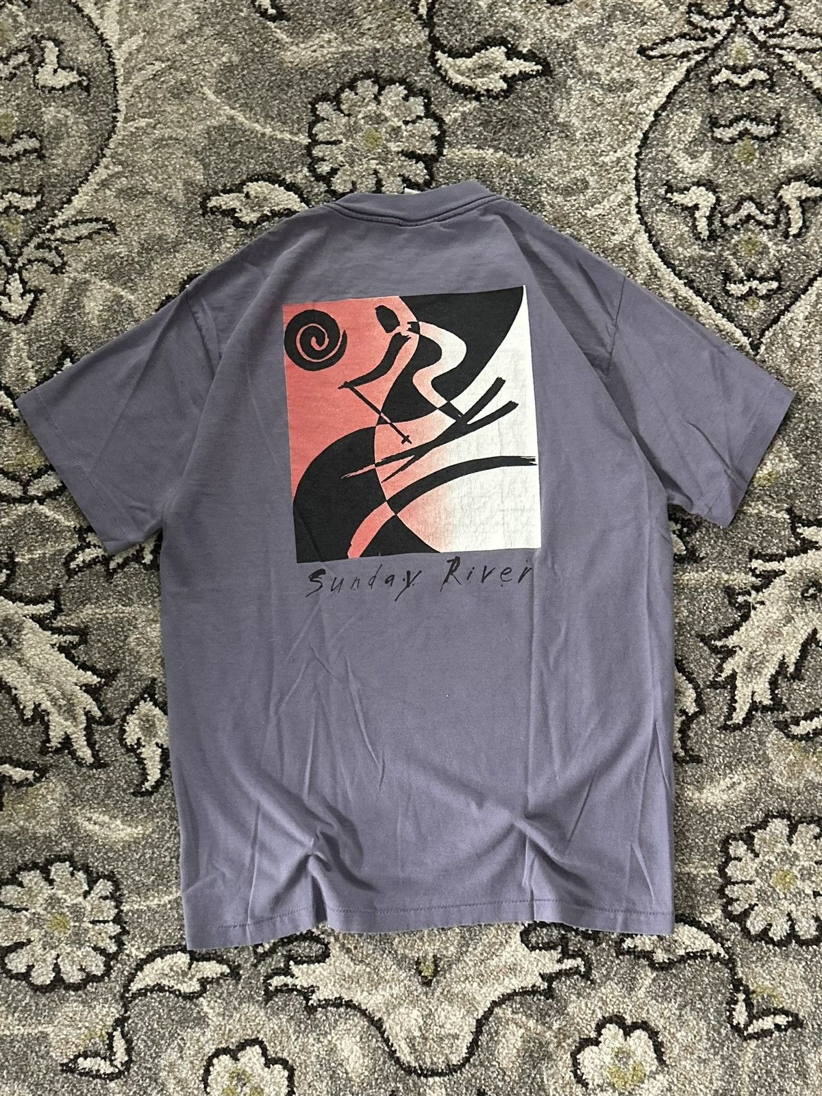 Other VINTAGE SKIING SUNDAY RIVER TEE EASTCOAST Size US L / EU 52-54 / 3 - 2 Thumbnail