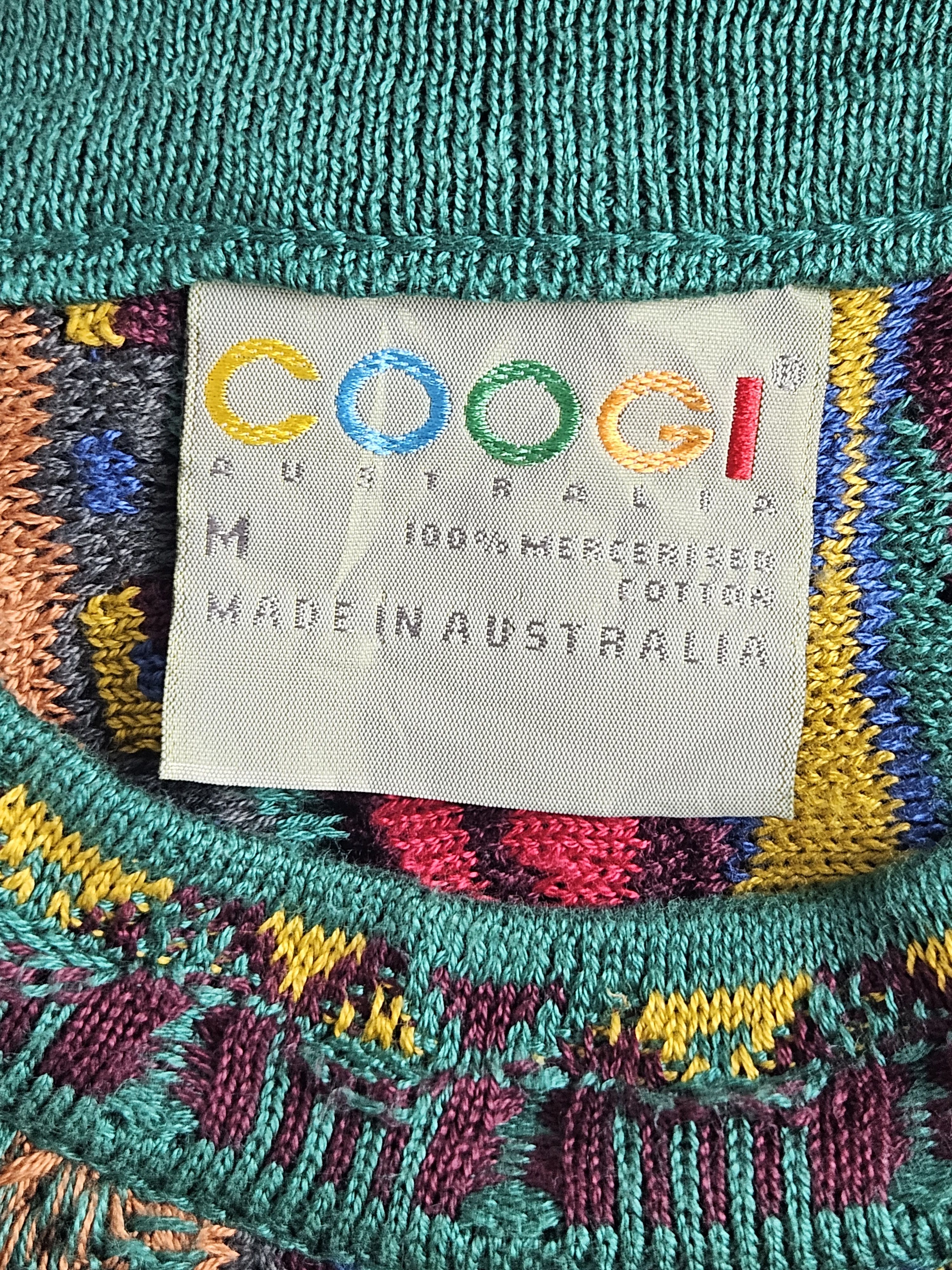 Coogi Vintage Coogi Rainbow Cable Australia Knit biggie Sweater Size US M / EU 48-50 / 2 - 4 Thumbnail