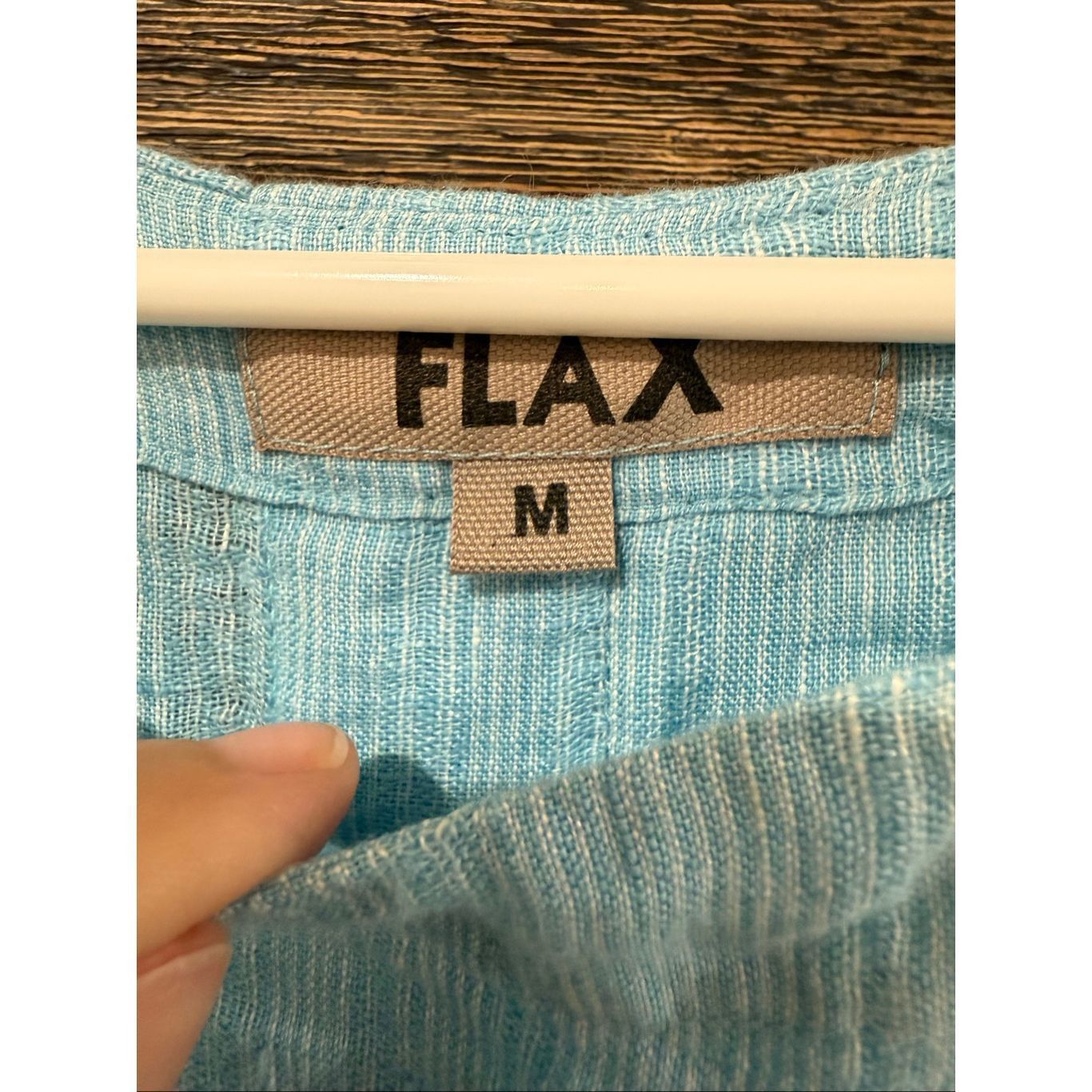 FLAX Flax NWOT linen dress pockets short sleeve crew neck size me Size M / US 6-8 / IT 42-44 - 4 Thumbnail