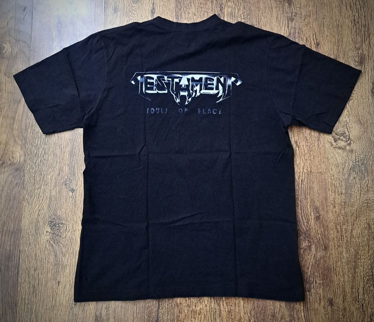 Band Tees × Vintage TESTAMENT x SOULS OF BLACK x T-Shirt Size US L / EU 52-54 / 3 - 2 Thumbnail
