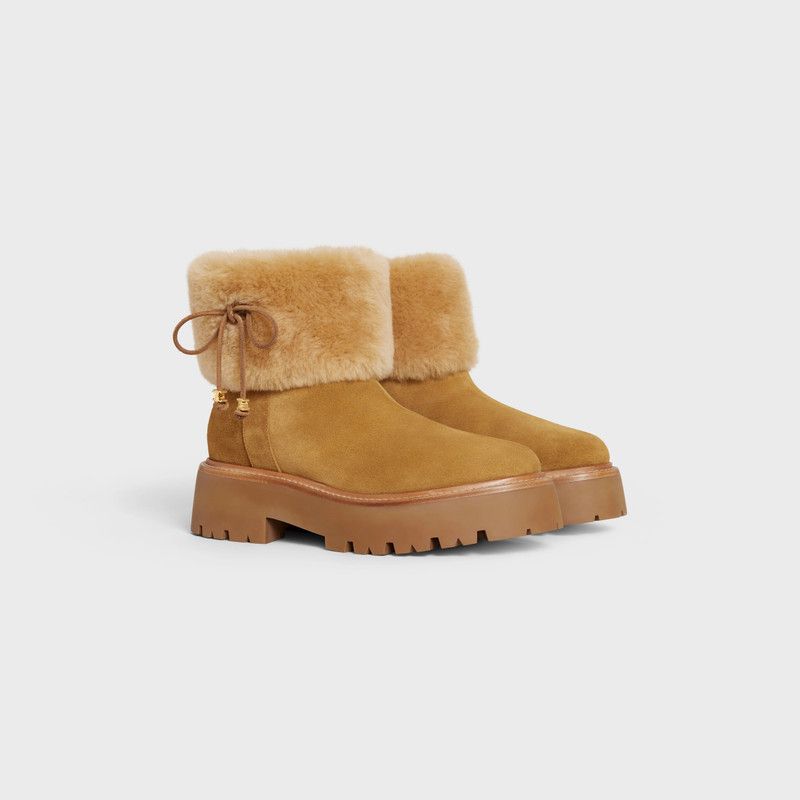 Celine o1bcso1str1225 357704396C Bulky Cropped Boots Size US 6 / IT 36 - 2 Thumbnail