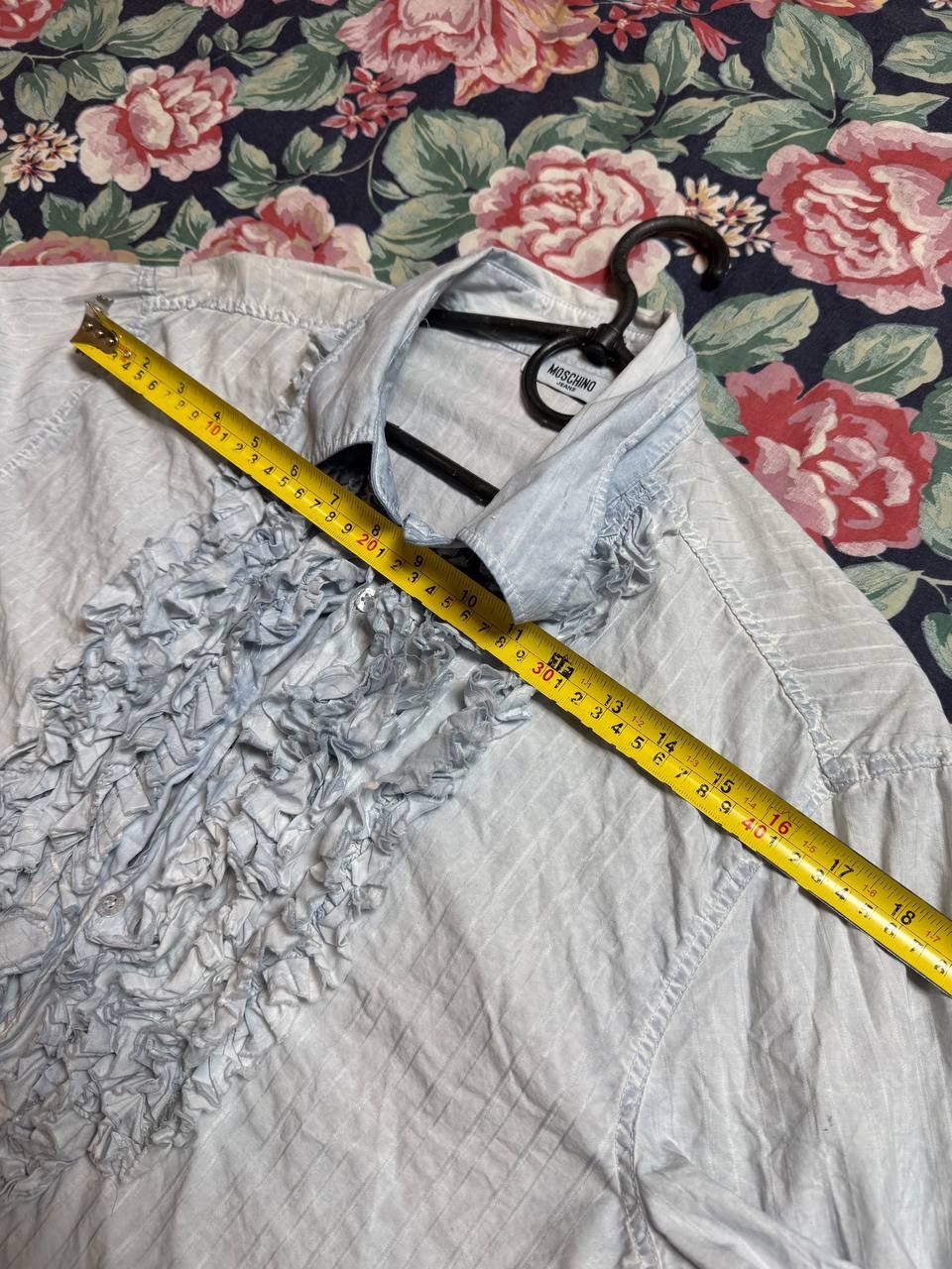 Moschino MOSCHINO JEANS SHIRT SHIRT CASUAL VINTAGE BLOUSE Size L / US 10 / IT 46 - 22 Thumbnail