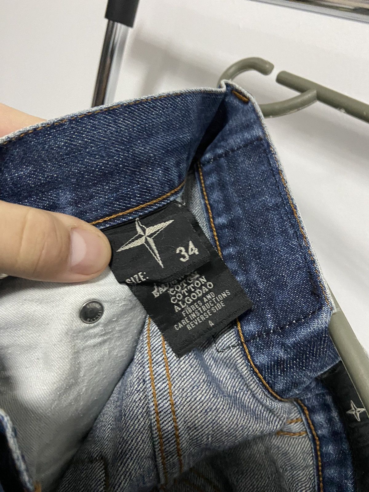 Stone Island × Vintage Stone Island Denims Selvedge Vintage jeans Pants Size US 34 / EU 50 - 7 Thumbnail