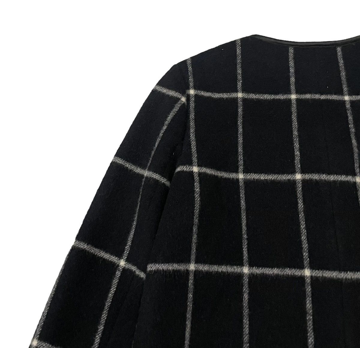 Lanvin Vintage Lanvin Collection Wool Tartan Long Jacket Size M / US 6-8 / IT 42-44 - 15 Thumbnail