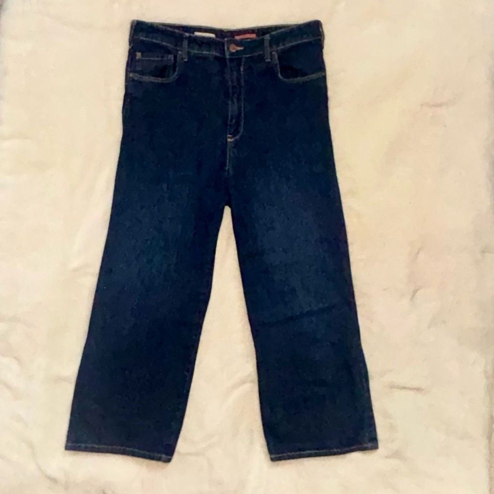 Anthropologie Anthropology Wide Leg High Wasted Pilcro Jeans Size 30 Size 30" / US 8 / IT 44 - 2 Thumbnail