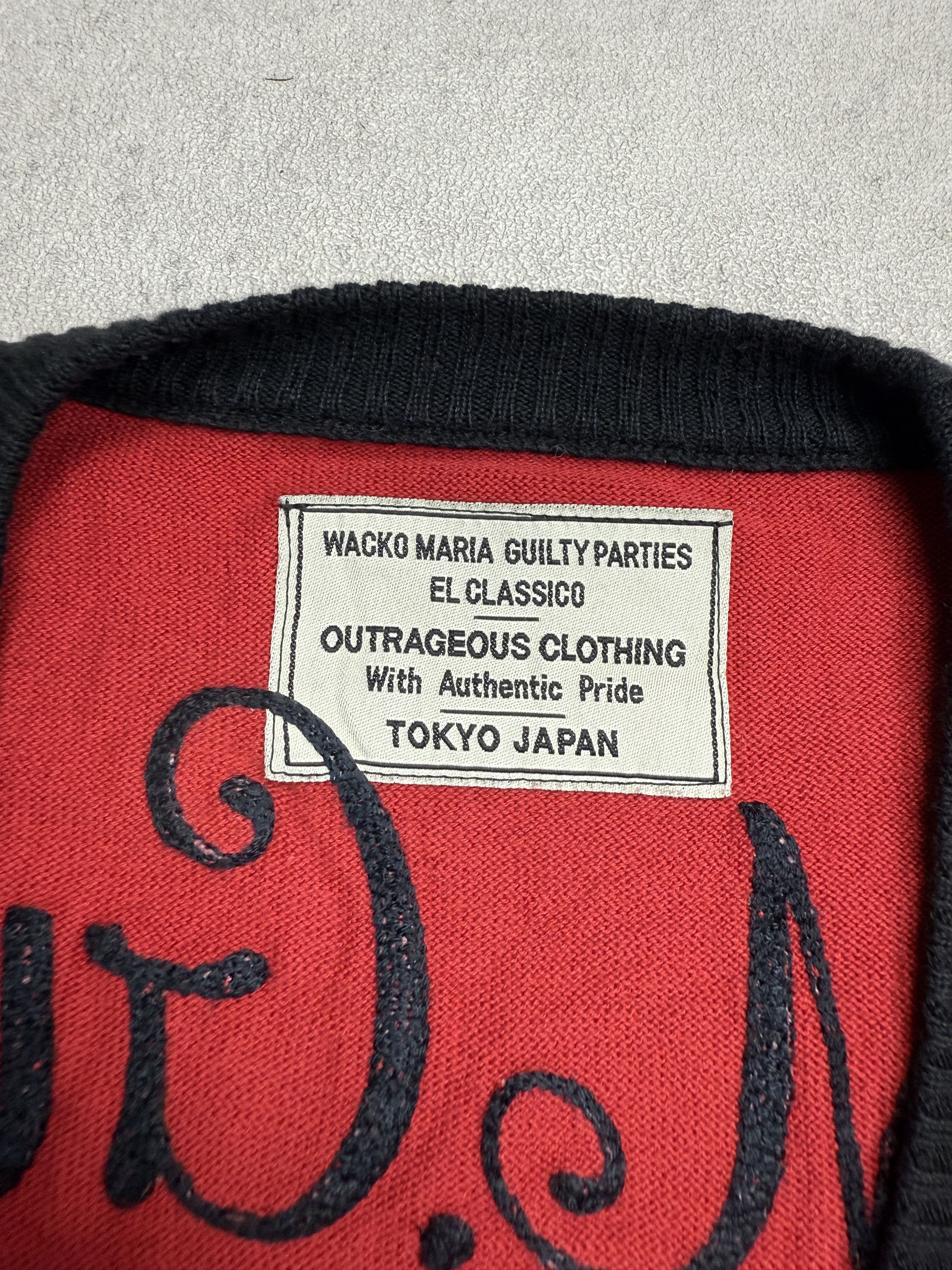 Wacko Maria Wacko Maria Guilty Parties Knit Sweater Cardigan Size US M / EU 48-50 / 2 - 9 Thumbnail