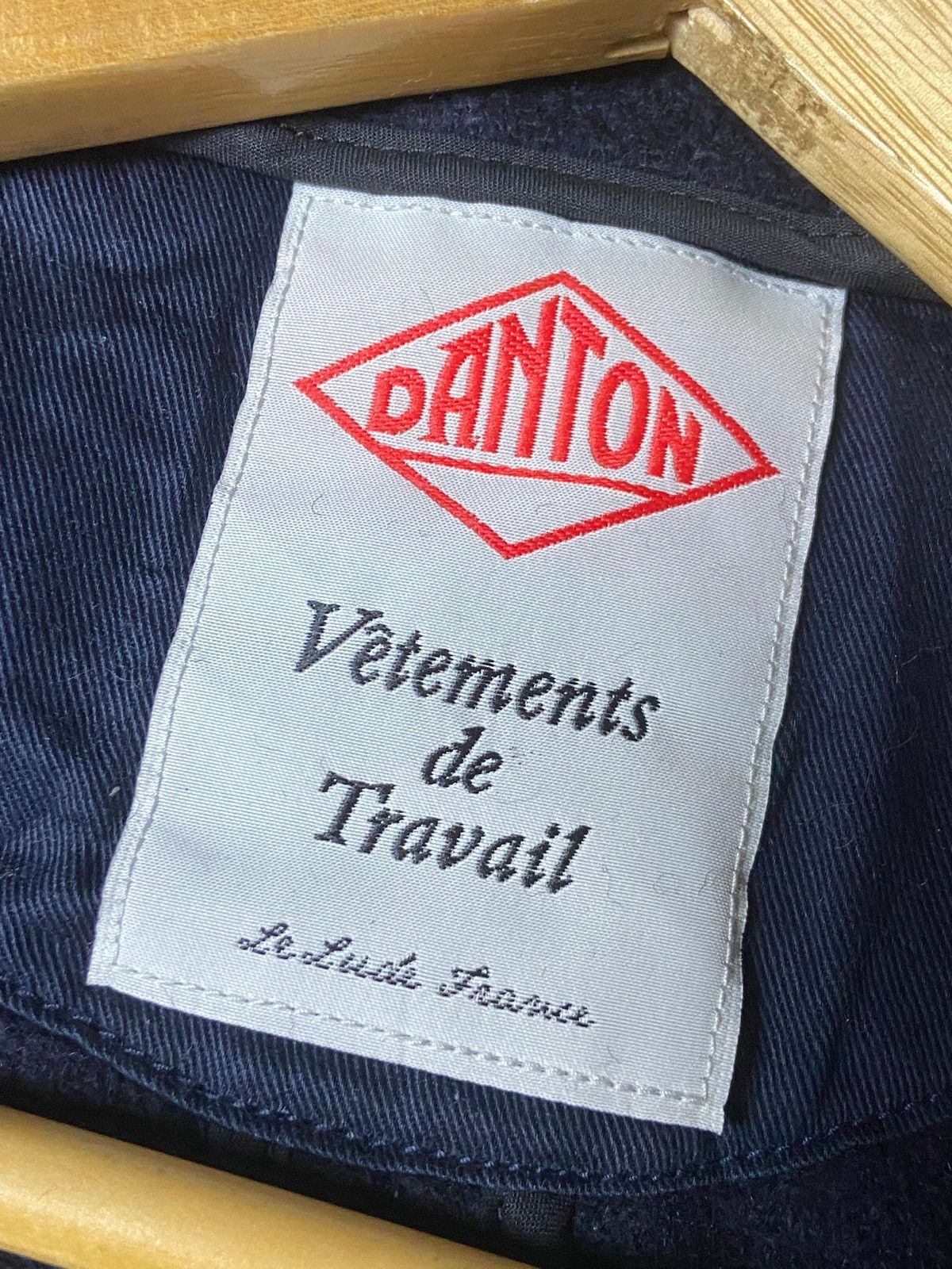 Danton Danton Vetements De Travail Wool Mossa Peacoat (167) Size US XXS / EU 40 - 6 Thumbnail