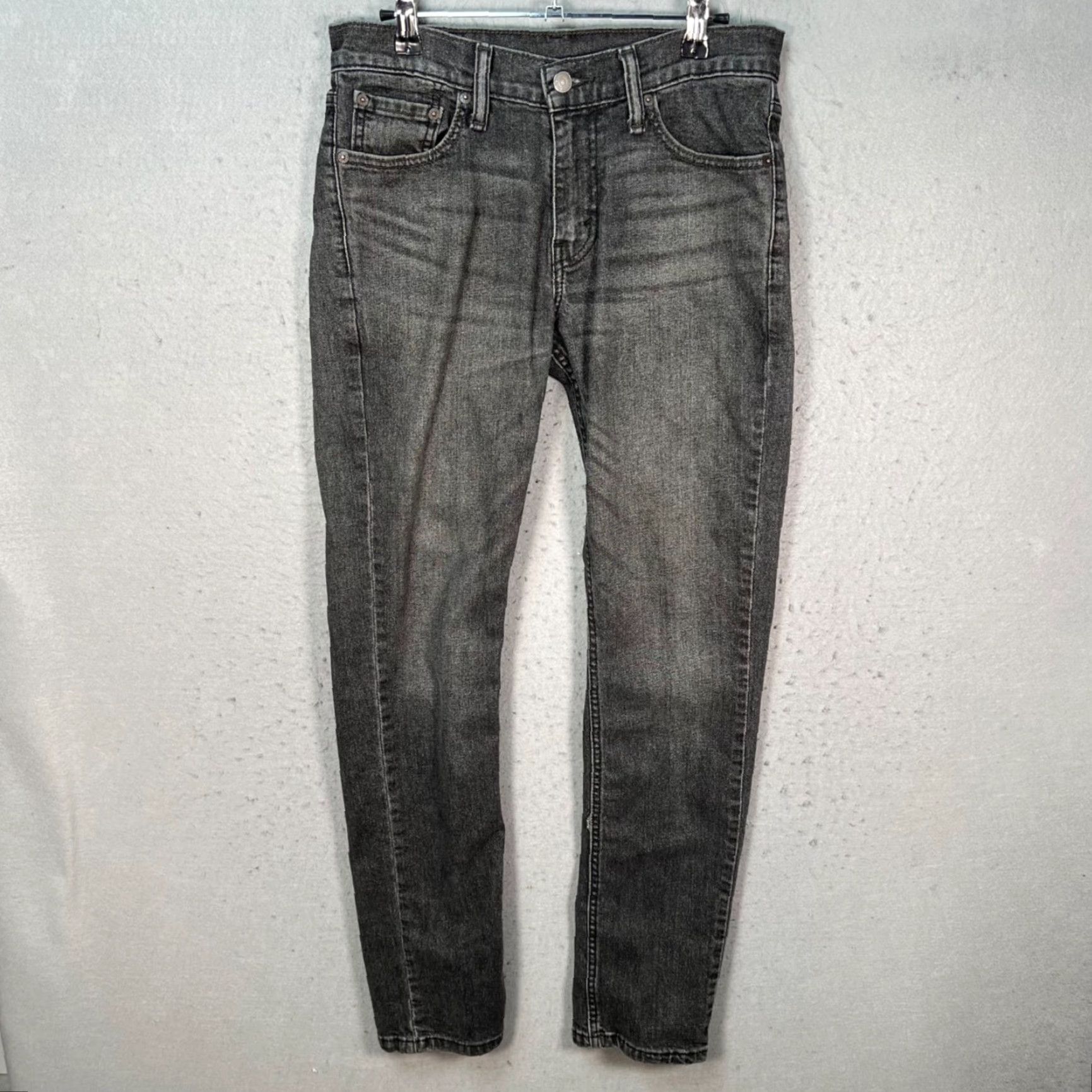 Levi's Levi's 511 Jeans Slim Denim 29x32 MEns Black 5-Pocket Tapered Leg Stretch Regular Inseam 32 Mens Jeans Size US 29 - 2 Thumbnail