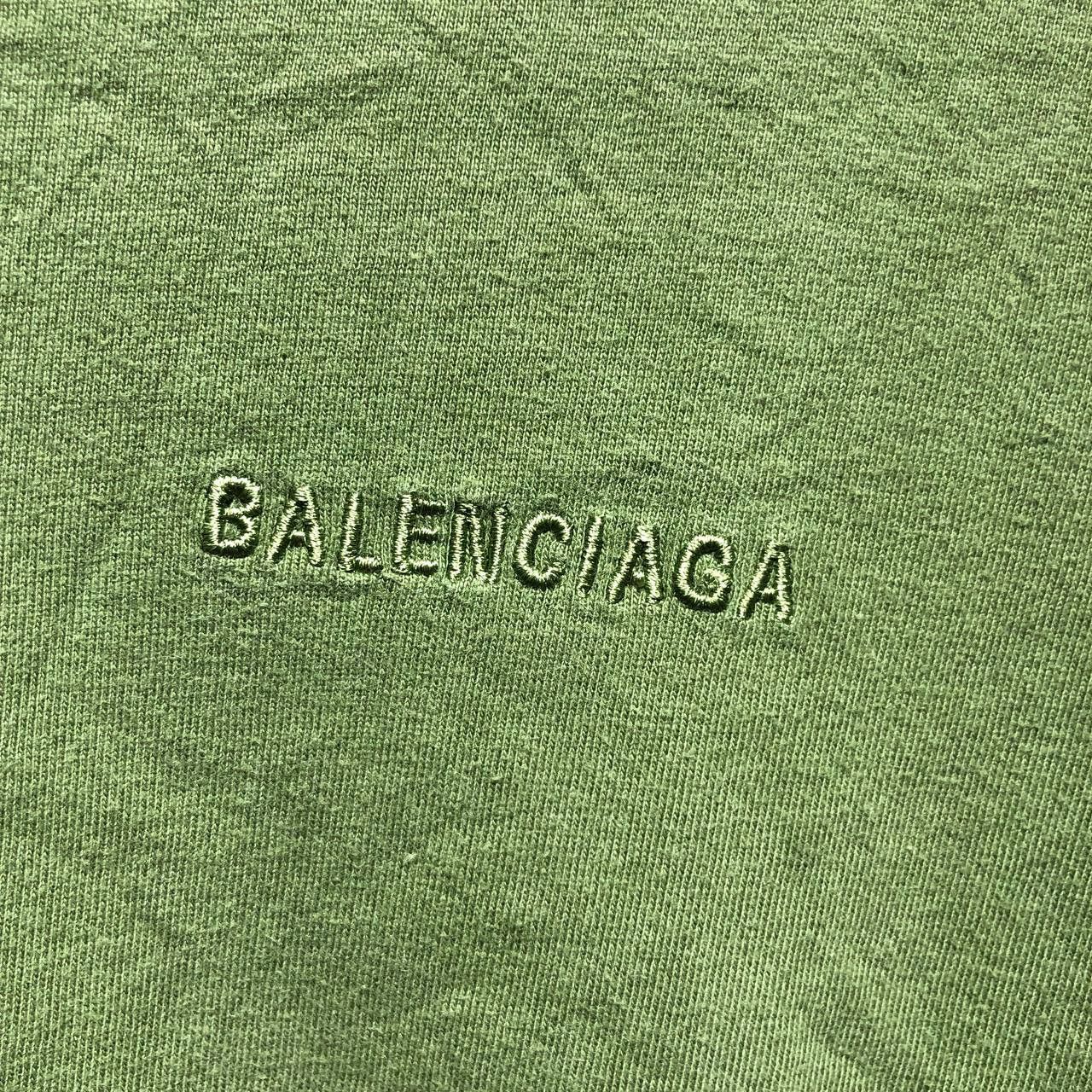 Balenciaga Balenciaga Spell Out Embroidered Tee Size US XXS / EU 40 - 6 Thumbnail