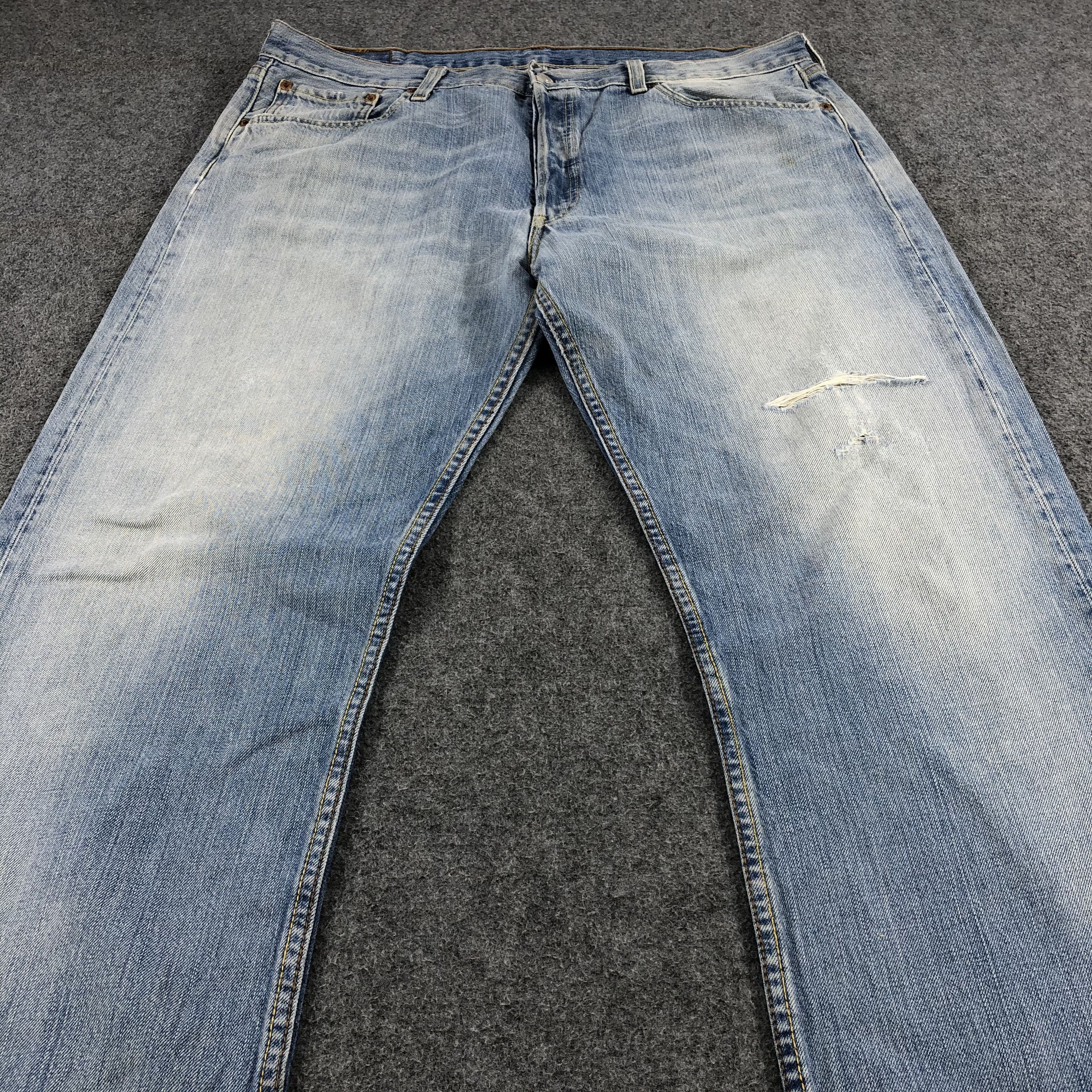 Levi's Vintage Light Wash Levis 501 Jeans-JM1563 Size US 39 - 3 Thumbnail