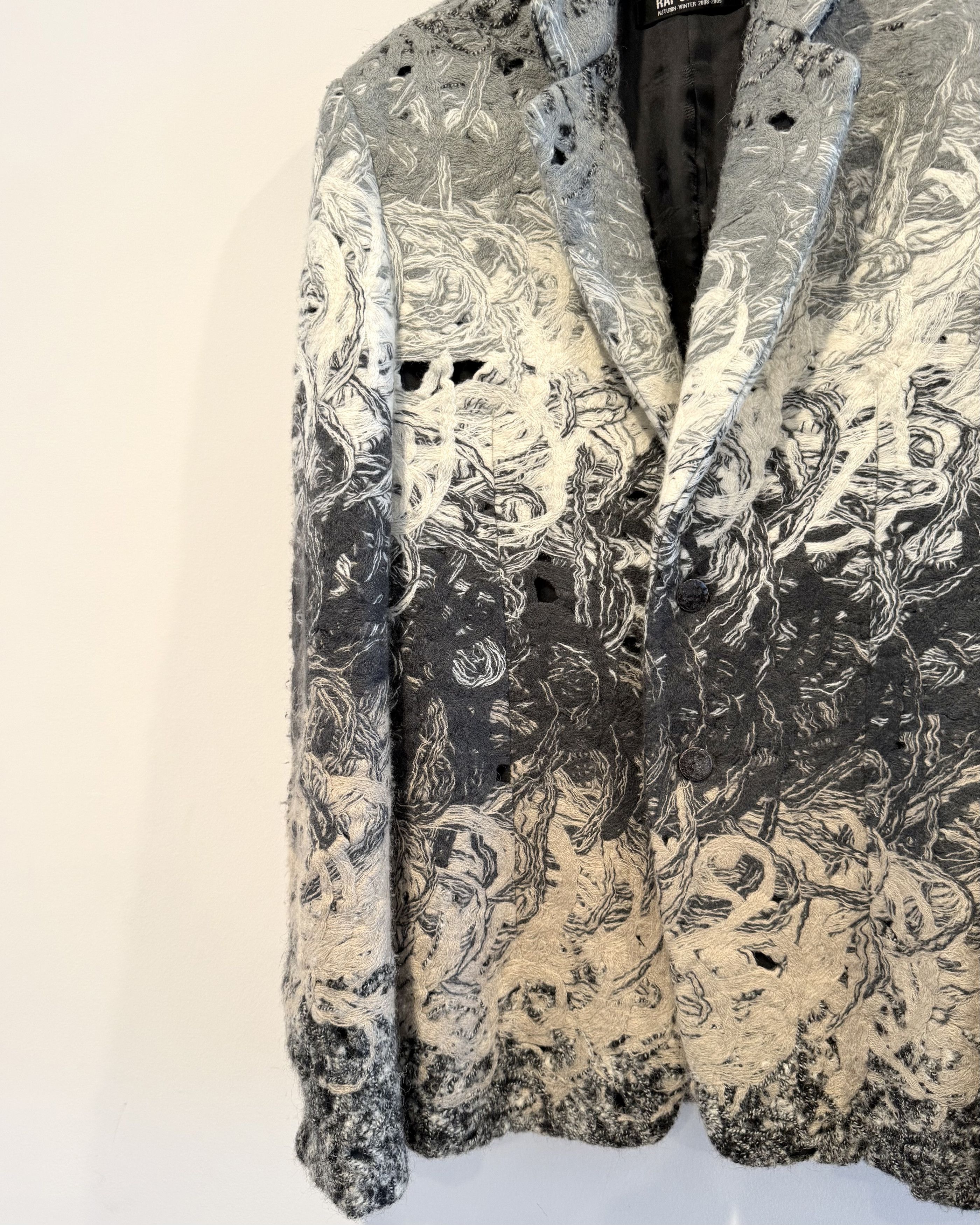Raf Simons Raf simons Aw2008 Phoenix Embroidered Blazer Size US S / EU 44-46 / 1 - 4 Thumbnail
