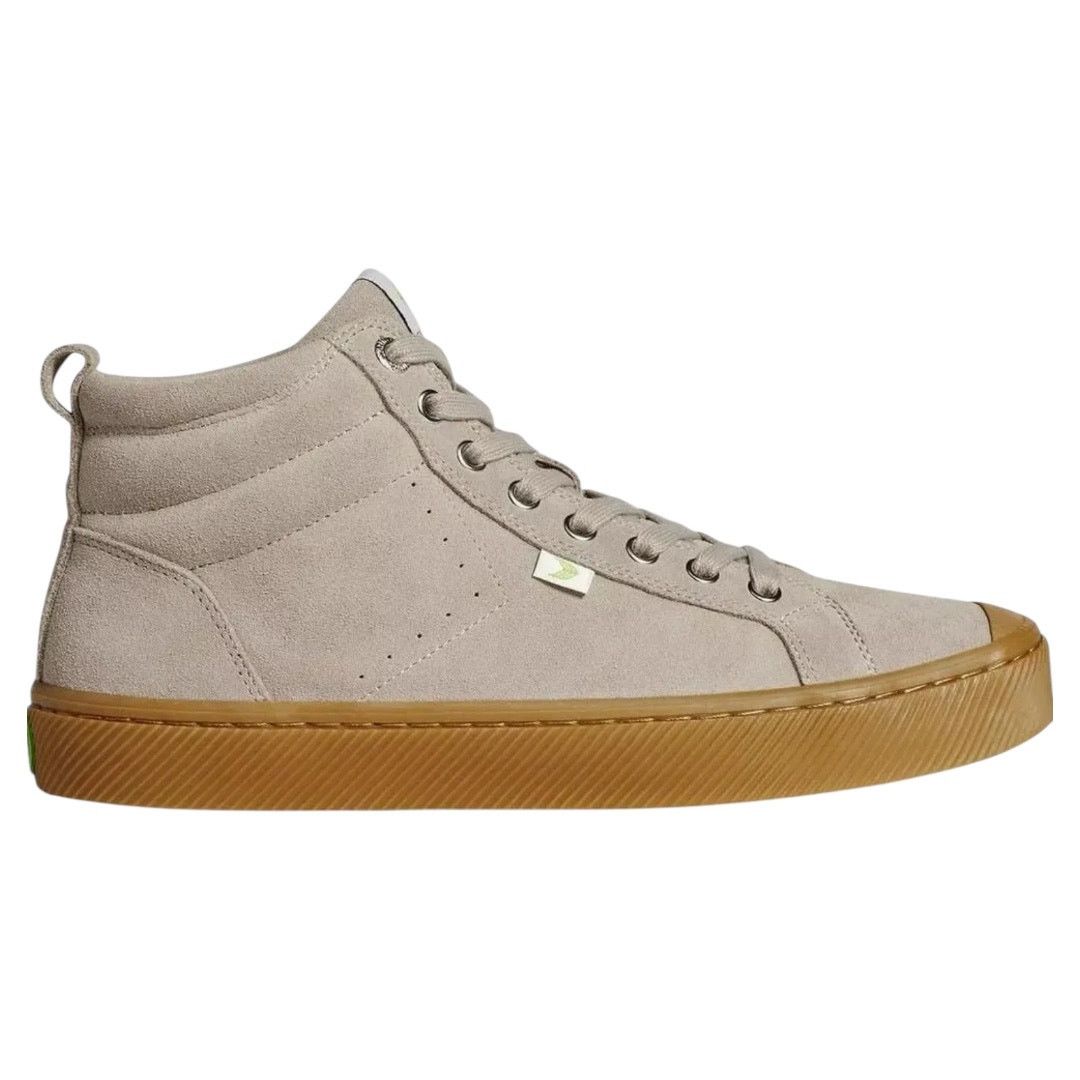 Cariuma Oca High Sneakers Gum Cloud Lace Suede Cork W8.5 M7