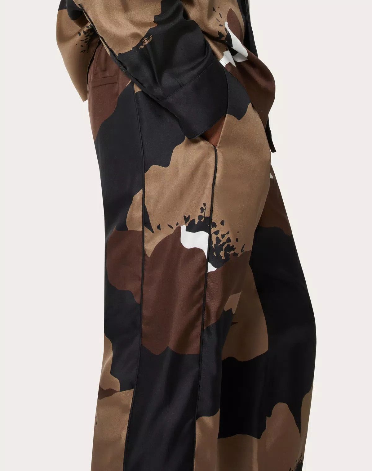 Valentino oc11z0725 Silk Twill Pyjama Pants in Multicolor Size US 36 / EU 52 - 6 Thumbnail