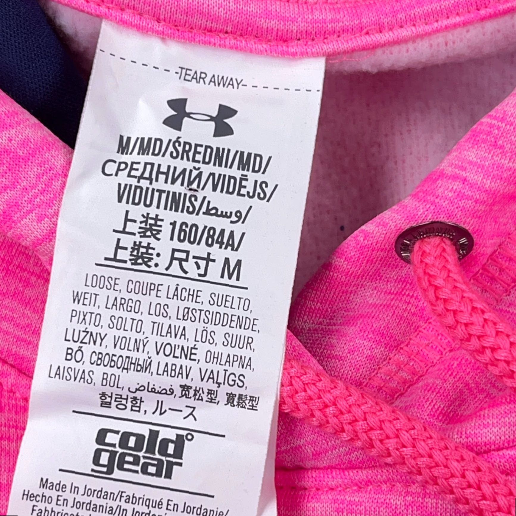 Under Armour Under Armour Hoodie Women M Pink Purple Sweatshirt Pullover Hooded Lightweight Moisture Wicking Pockets Logo Size M / US 6-8 / IT 42-44 - 4 Thumbnail