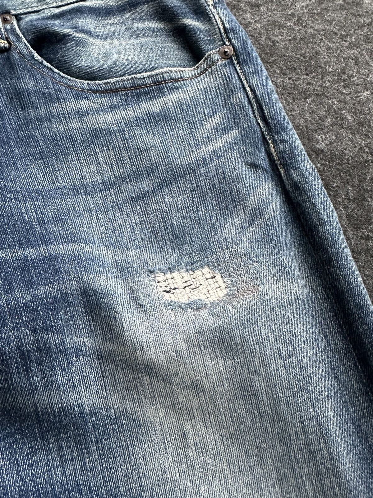 Polo Ralph Lauren Vintage Polo Ralph Lauren Slim Fit Denim 28x30 D415 Size US 28 / EU 44 - 5 Thumbnail