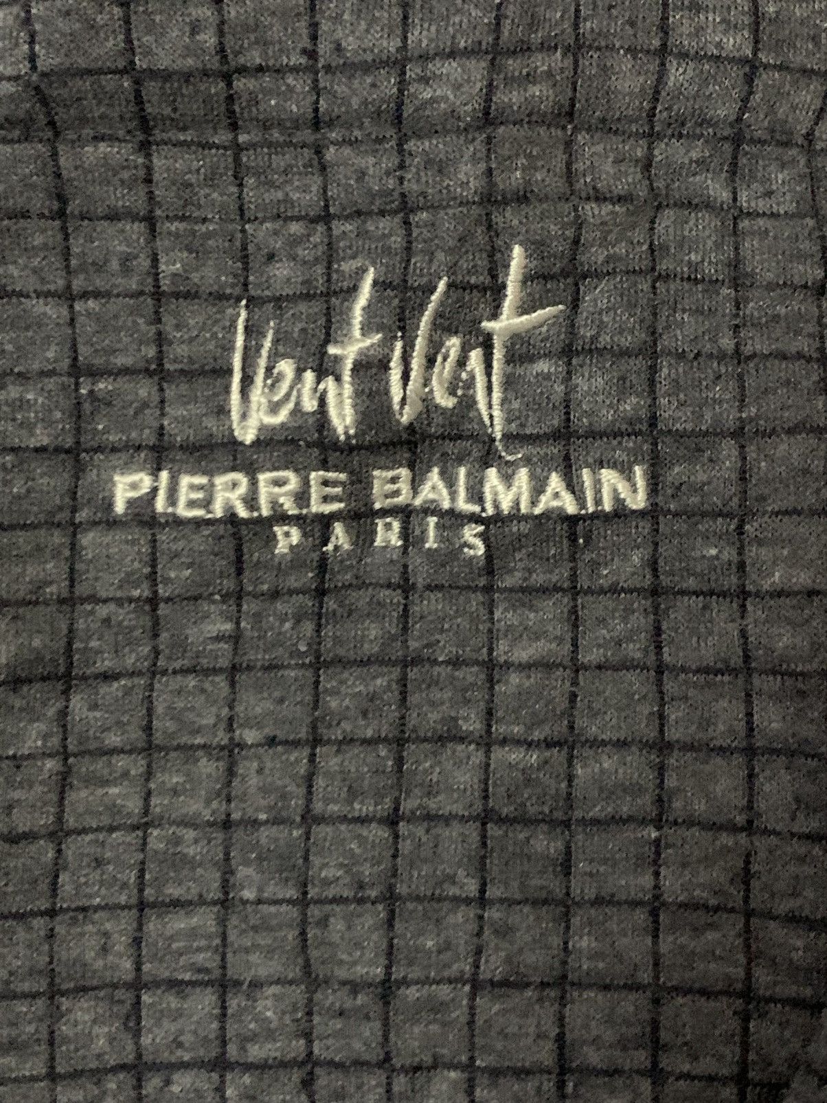 Balmain Pierre Balmain Paris Checker Shirt Size US L / EU 52-54 / 3 - 4 Thumbnail