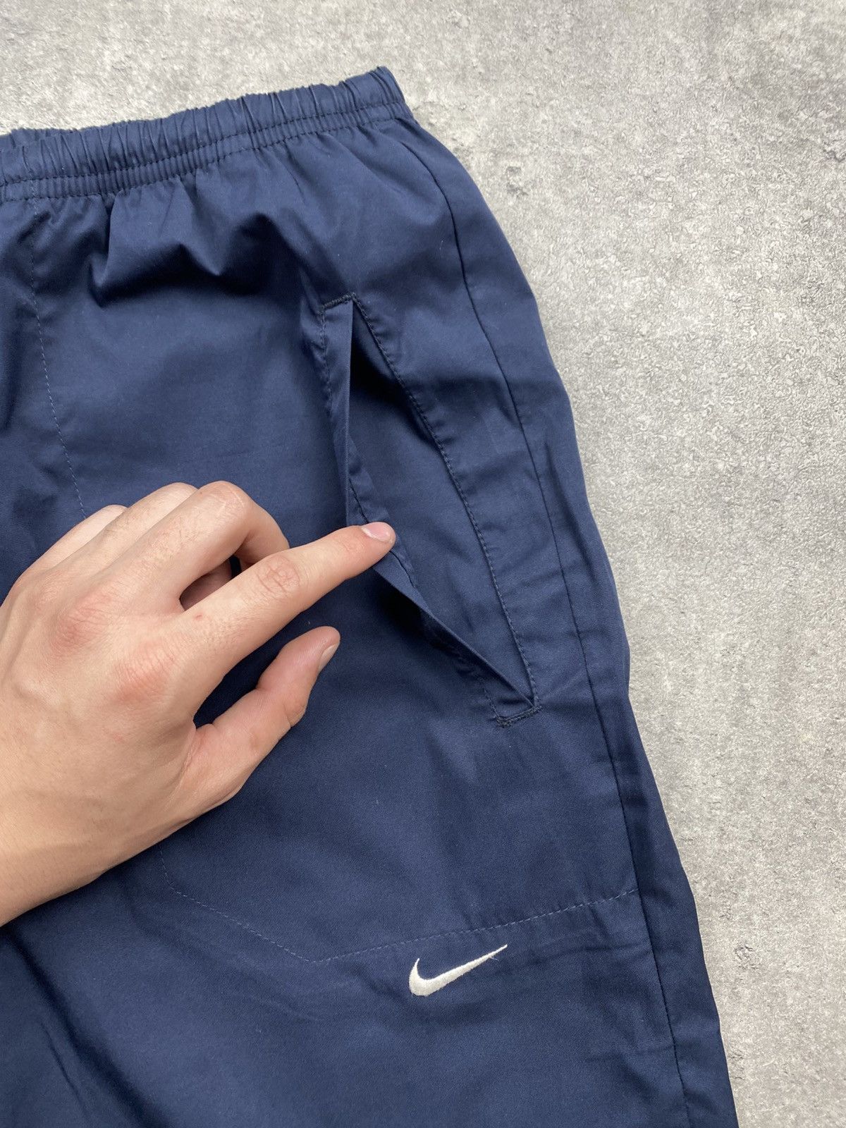 Nike × Vintage Nike 90’s rare item baggy pant Y2K Streetwear Casual drill Size US 36 / EU 52 - 4 Thumbnail