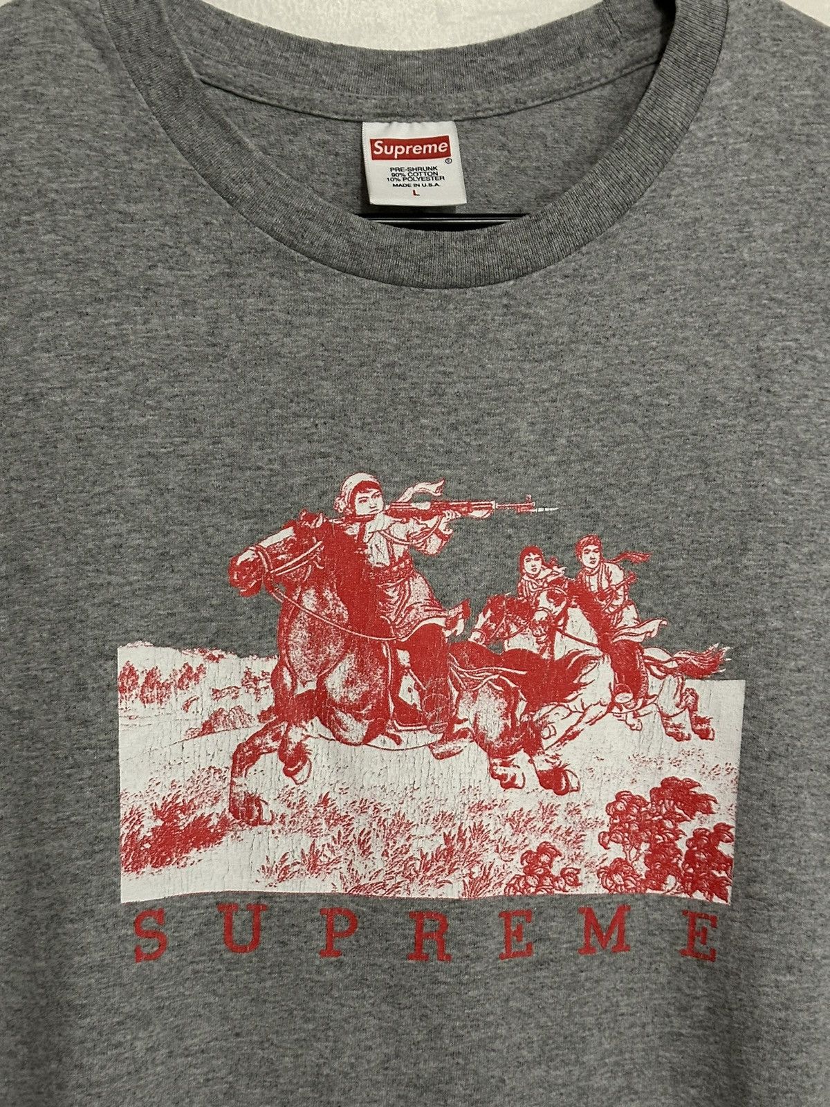Supreme riders tee red sales