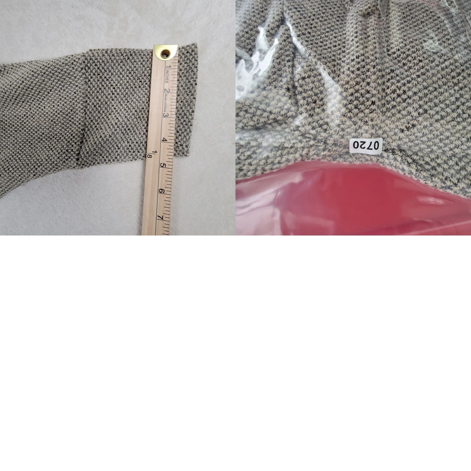 Vintage Women's Retrology Long Sleeve Sweater Size Large Oatmeal Combo Size L / US 10 / IT 46 - 9 Thumbnail