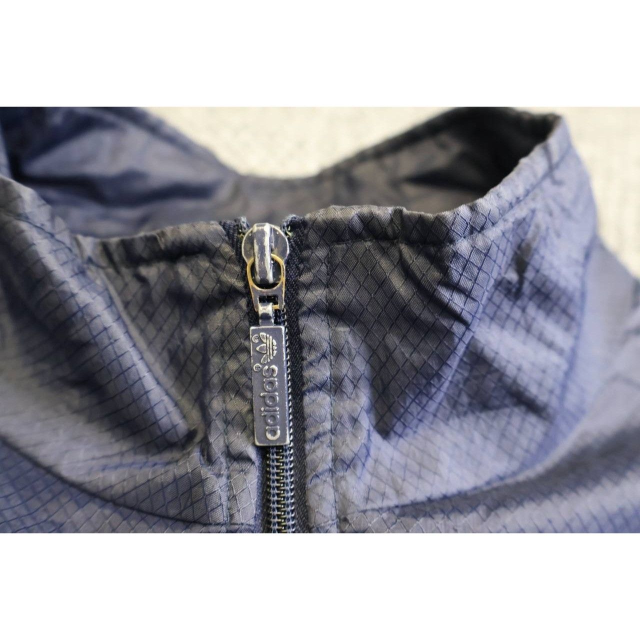 Adidas Vintage 80s ADIDAS D8 F192 Windbreaker Blue Jacket Men's Size US L / EU 52-54 / 3 - 8 Thumbnail